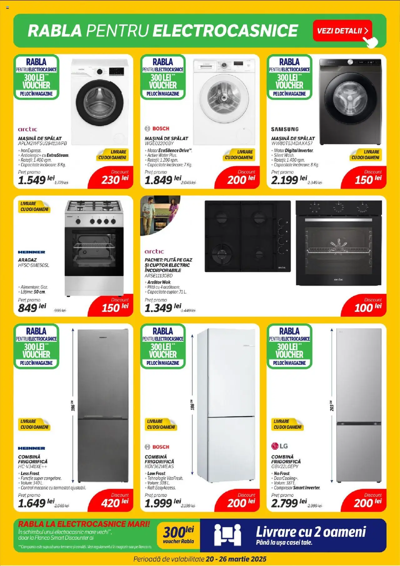 Catalog Flanco 20 - 26 Martie 2025 | Pagina 6 | Produse: Mașină De Spălat, Cuptor, Ușă, Combină frigorifică