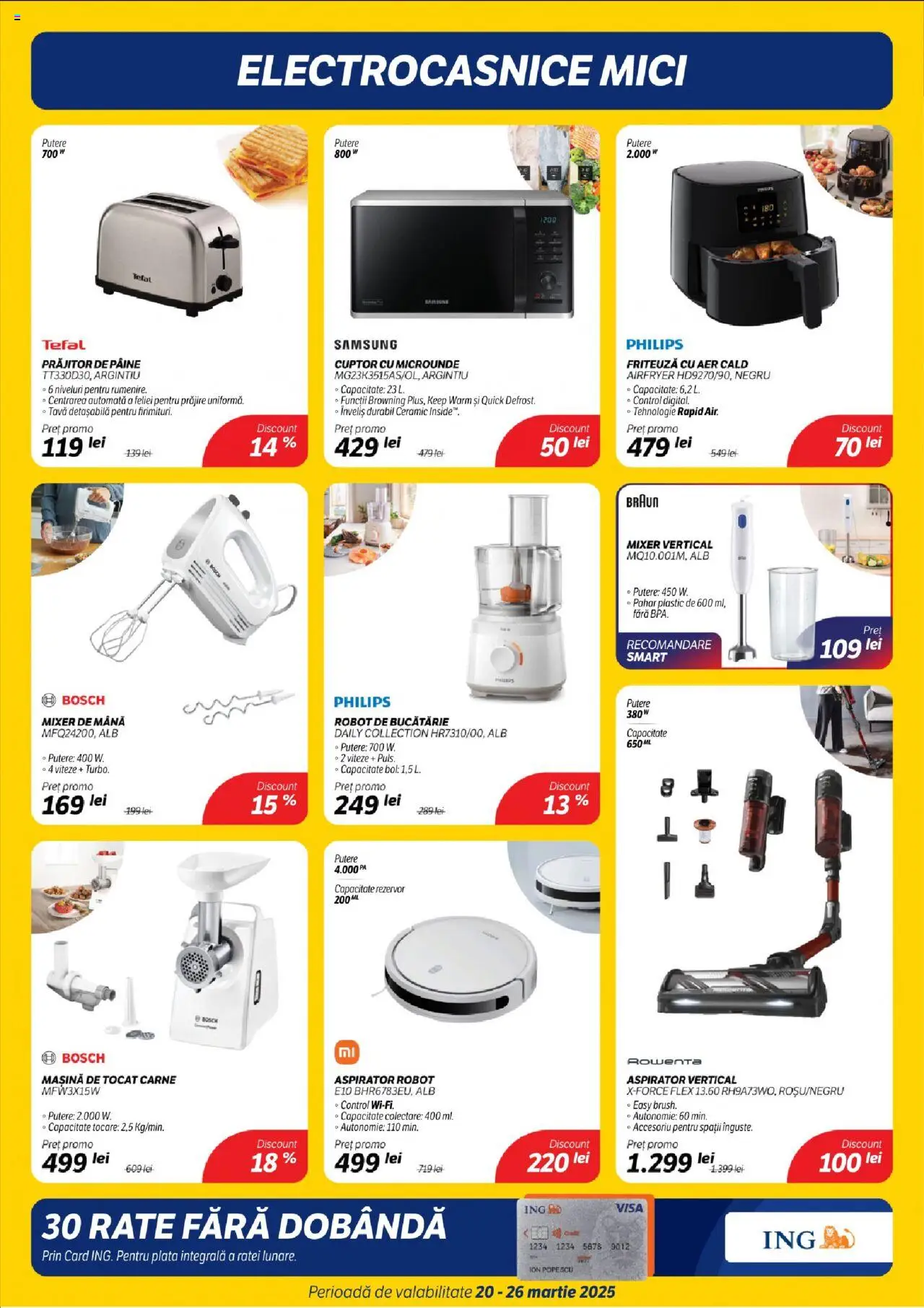 Catalog Flanco 20 - 26 Martie 2025 | Pagina 7 | Produse: Cuptor, Aspirator, Mixer, Mici