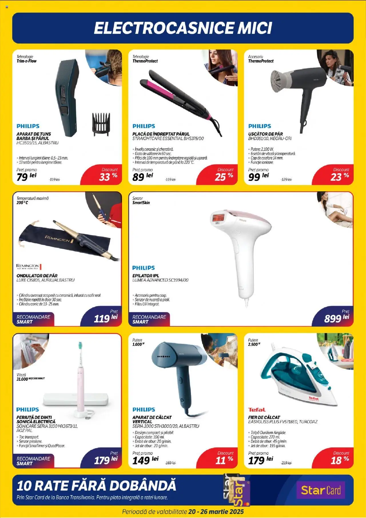 Catalog Flanco 20 - 26 Martie 2025 | Pagina 8 | Produse: Uscător, Uscător De Păr, Bancă, Periuță de dinți