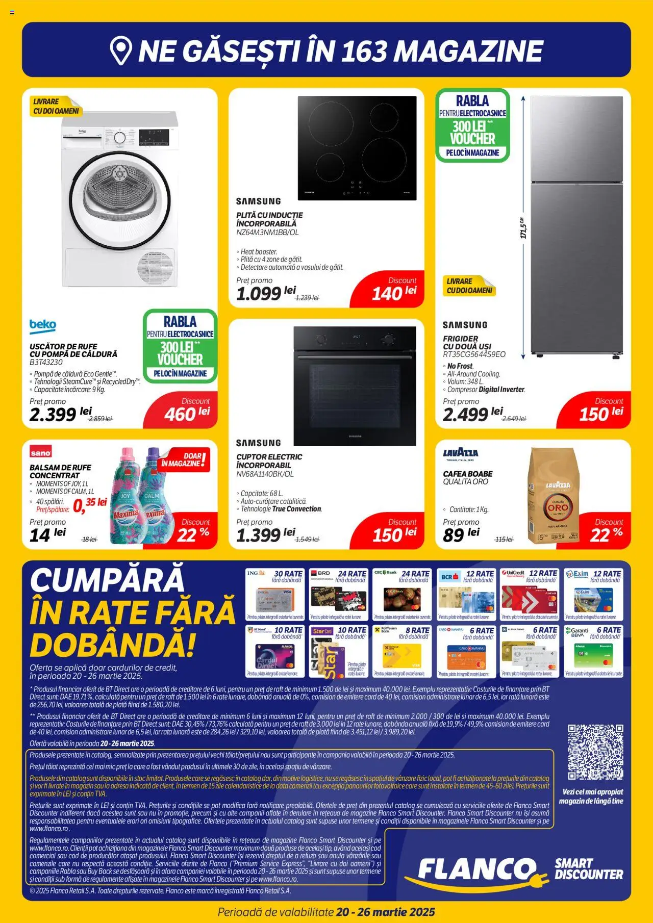 Catalog Flanco 20 - 26 Martie 2025 | Pagina 9 | Produse: Frigider, Cuptor, Plită, Raft
