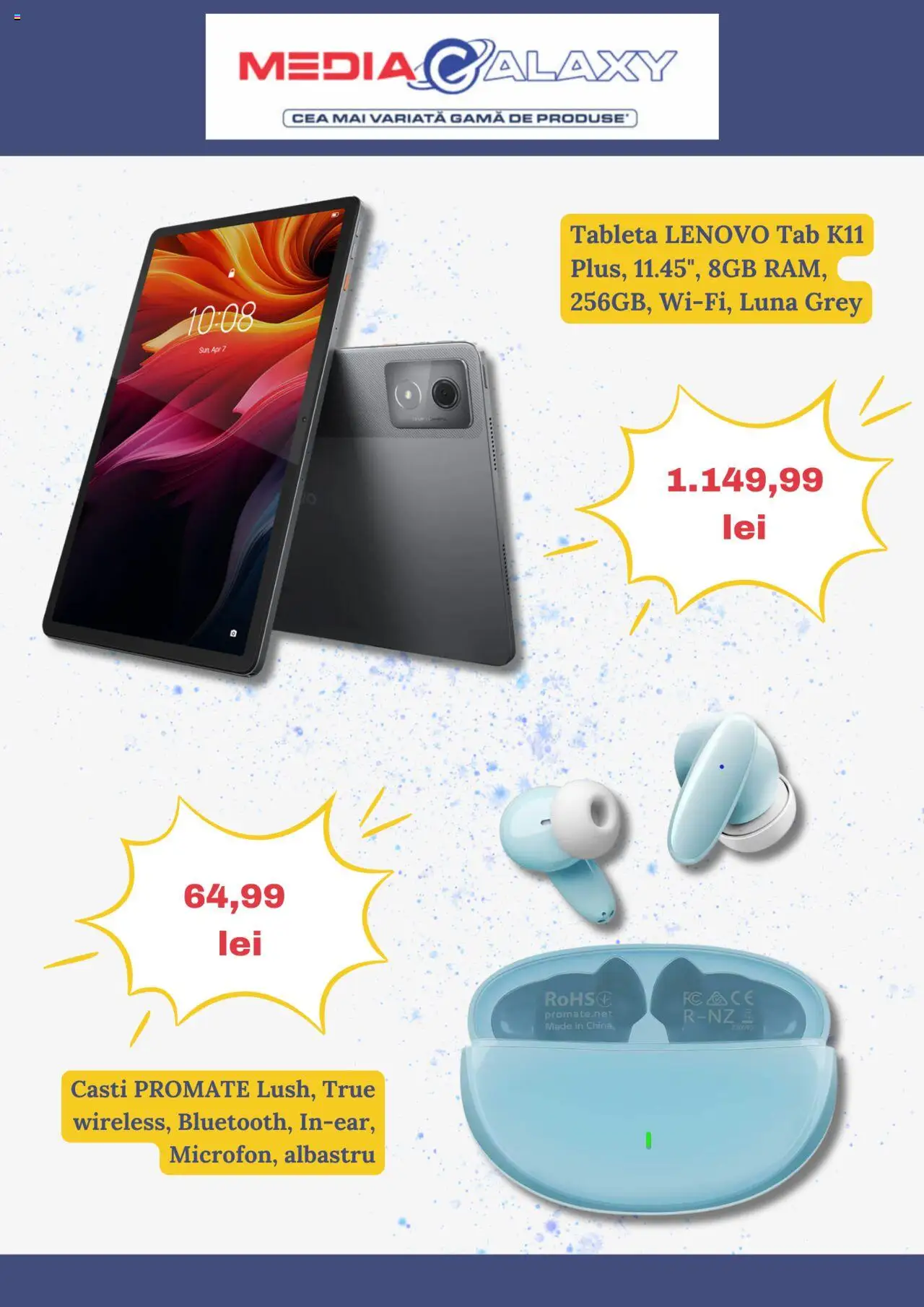 Catalog Media Galaxy 20 - 26 Martie 2025 | Pagina 2 | Produse: Tabletă, Căști