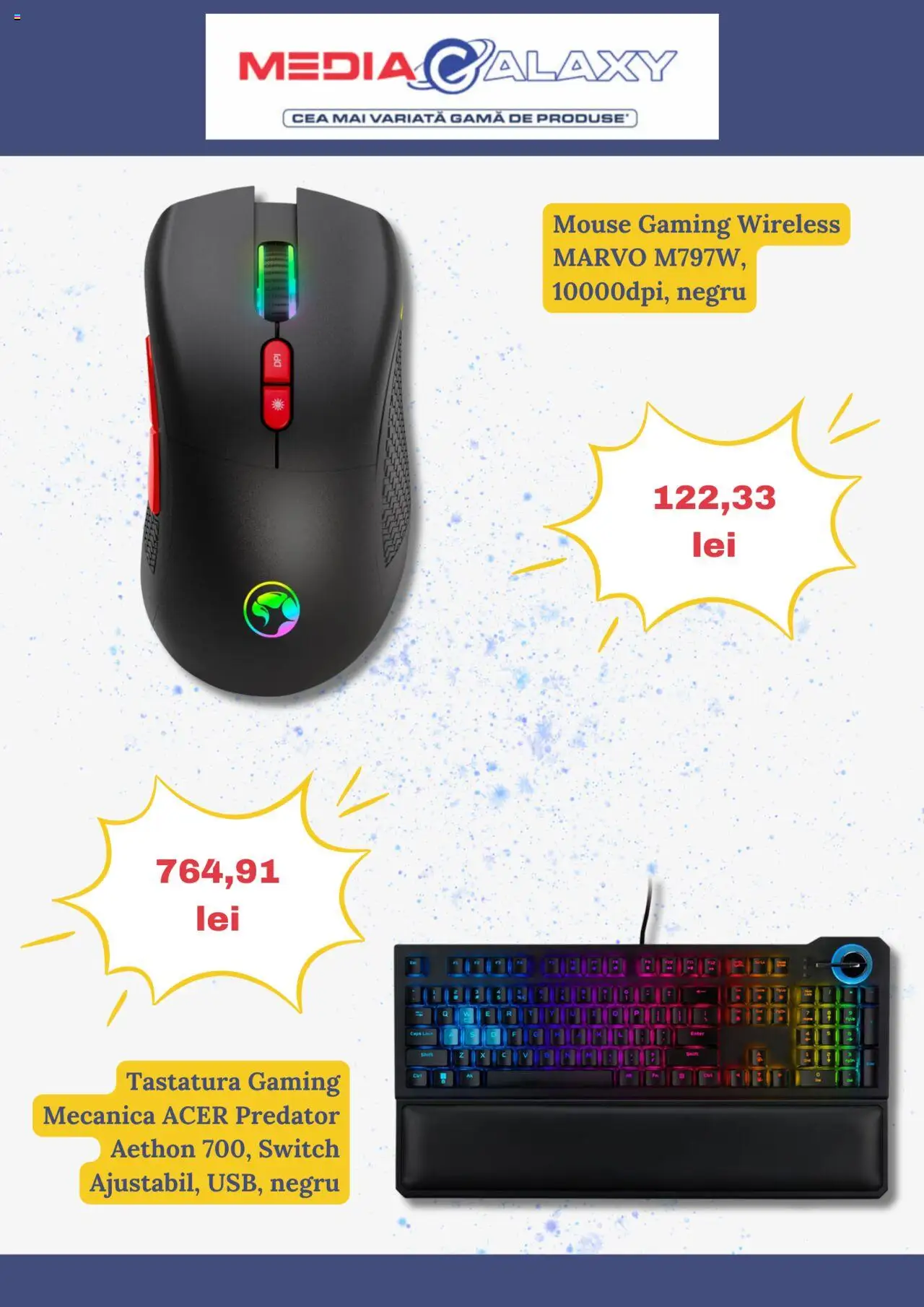 Catalog Media Galaxy 20 - 26 Martie 2025 | Pagina 4 | Produse: Mouse, Tastatură