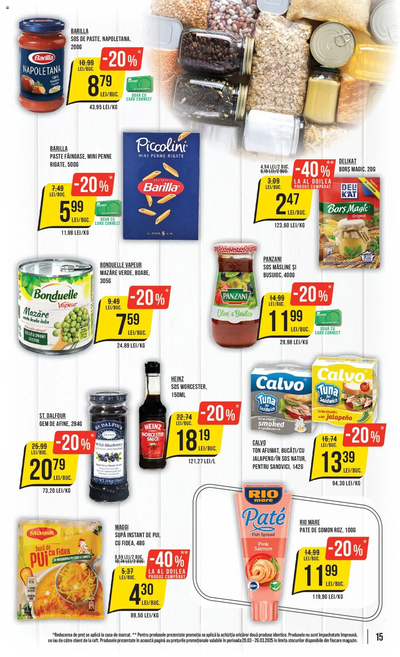 Catalog Mega Image 20 - 26 Martie 2025 | Pagina 15 | Produse: Pate, Borș, Gem, Paste