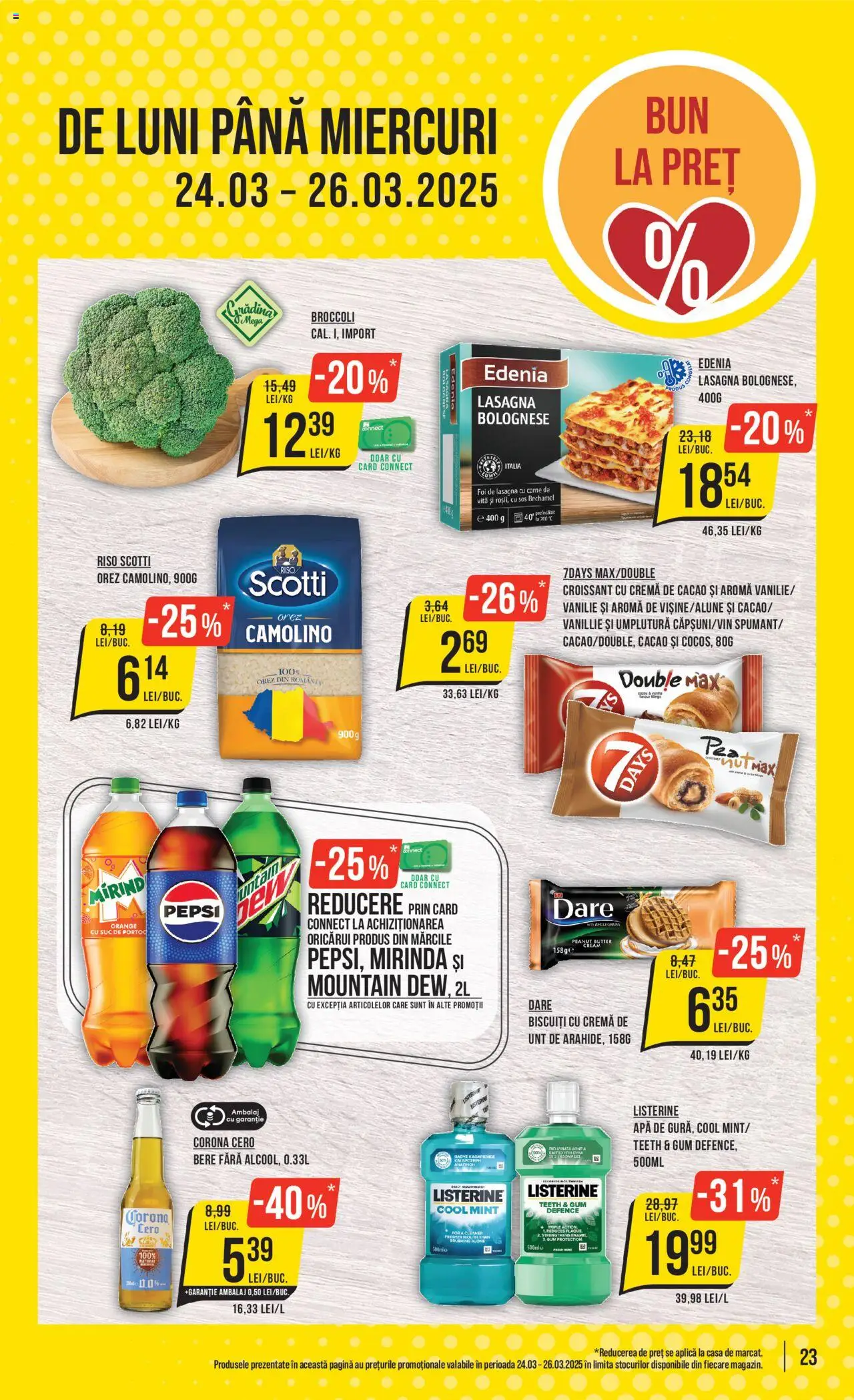 Catalog Mega Image 20 - 26 Martie 2025 | Pagina 23 | Produse: Suc, Orez, Cacao, Apă