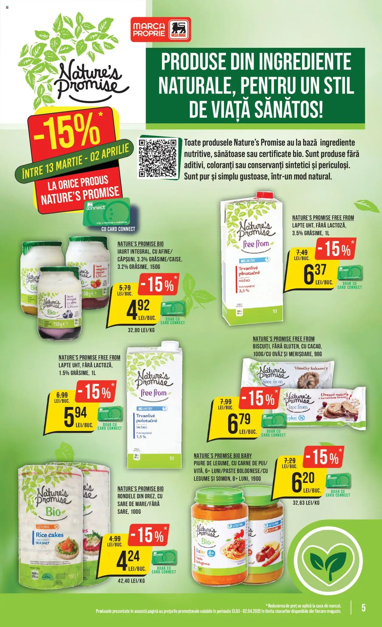 Catalog Mega Image 20 - 26 Martie 2025 | Pagina 5 | Produse: Şerit ödül, Afine, Lapte, Legume