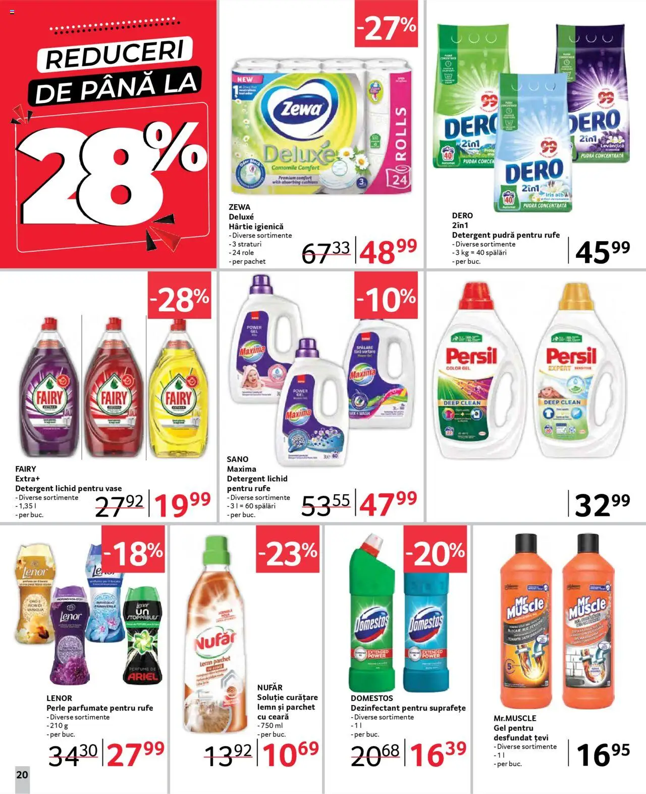 Catalog Selgros 21 Martie - 3 Aprilie 2025 | Pagina 20 | Produse: Pomelo, Role, Pudră, Detergent