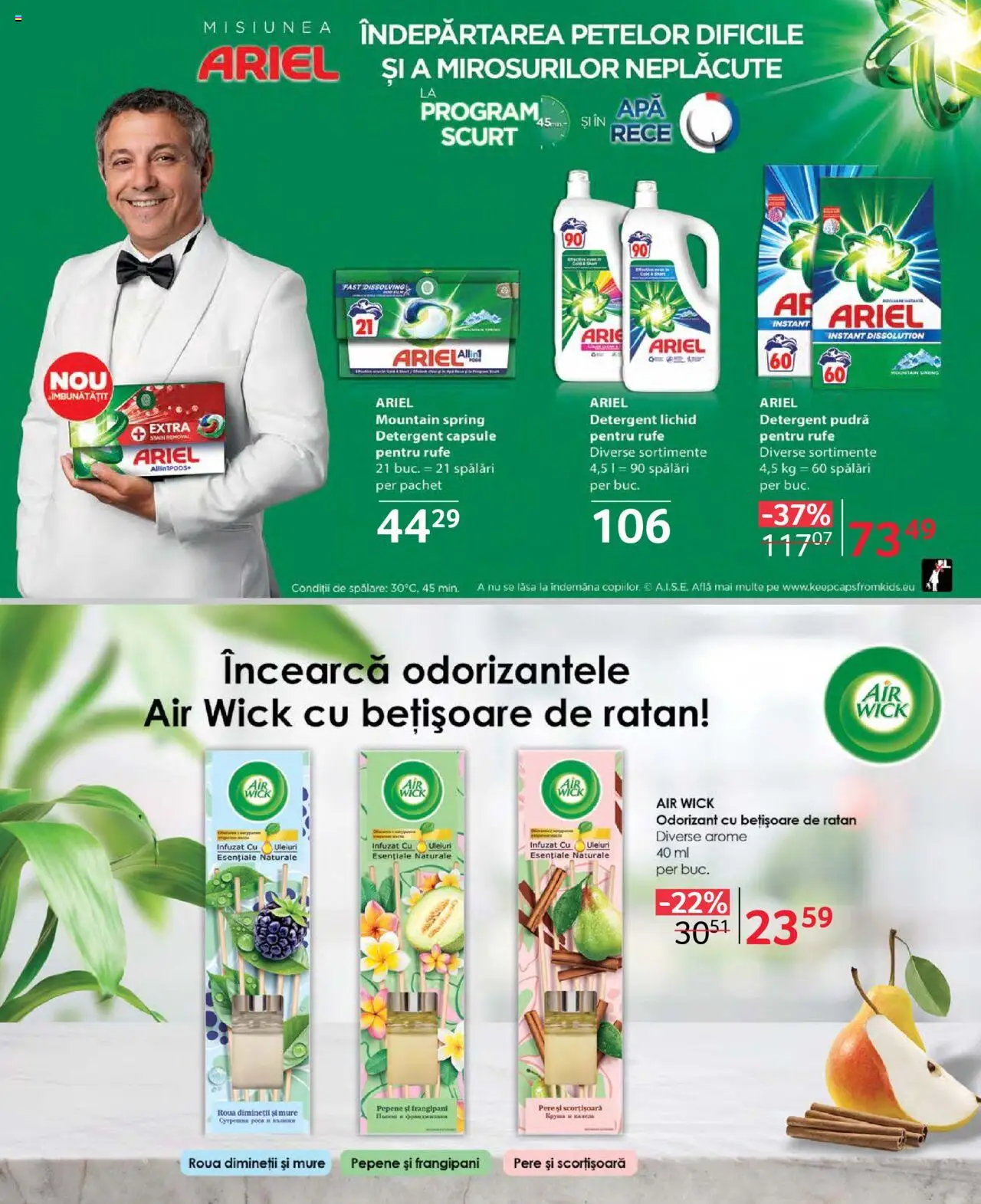 Catalog Selgros 21 Martie - 3 Aprilie 2025 | Pagina 21 | Produse: Pudră, Detergent, Îndepărtarea petelor