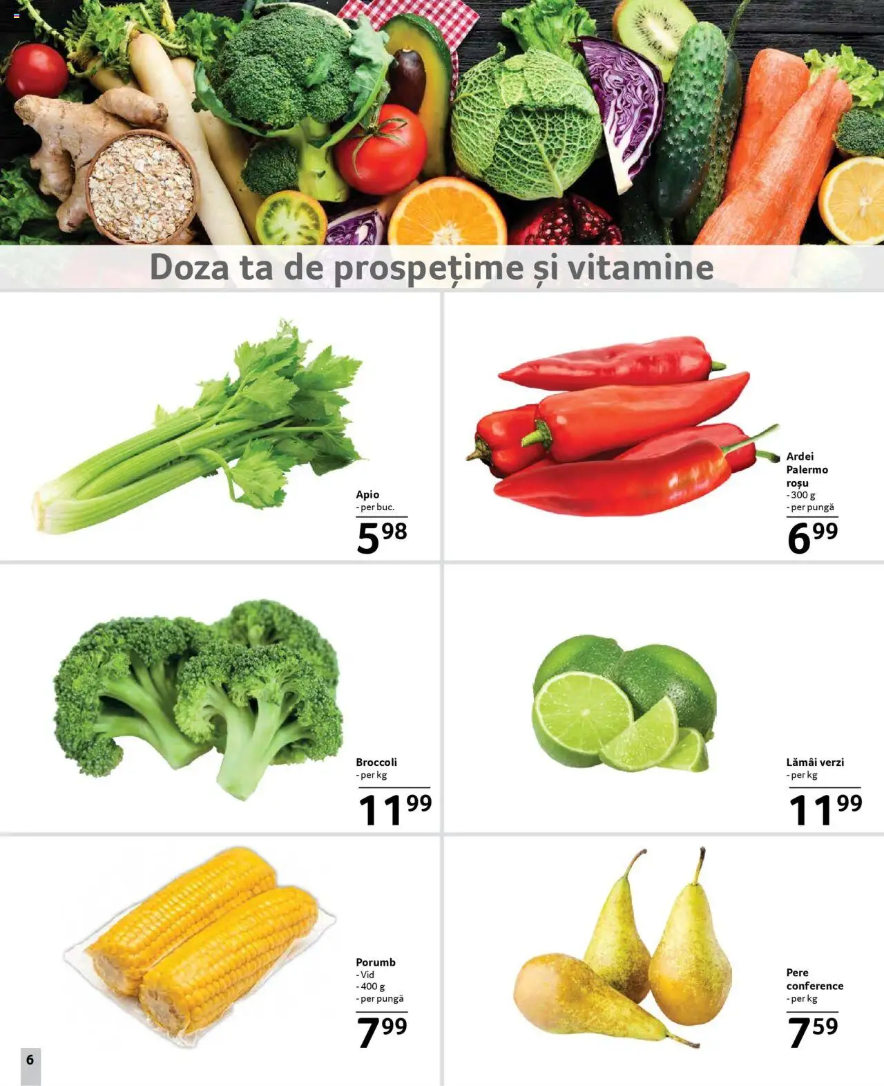 Catalog Selgros 21 Martie - 3 Aprilie 2025 | Pagina 6 | Produse: Pungă, Ardei, Porumb