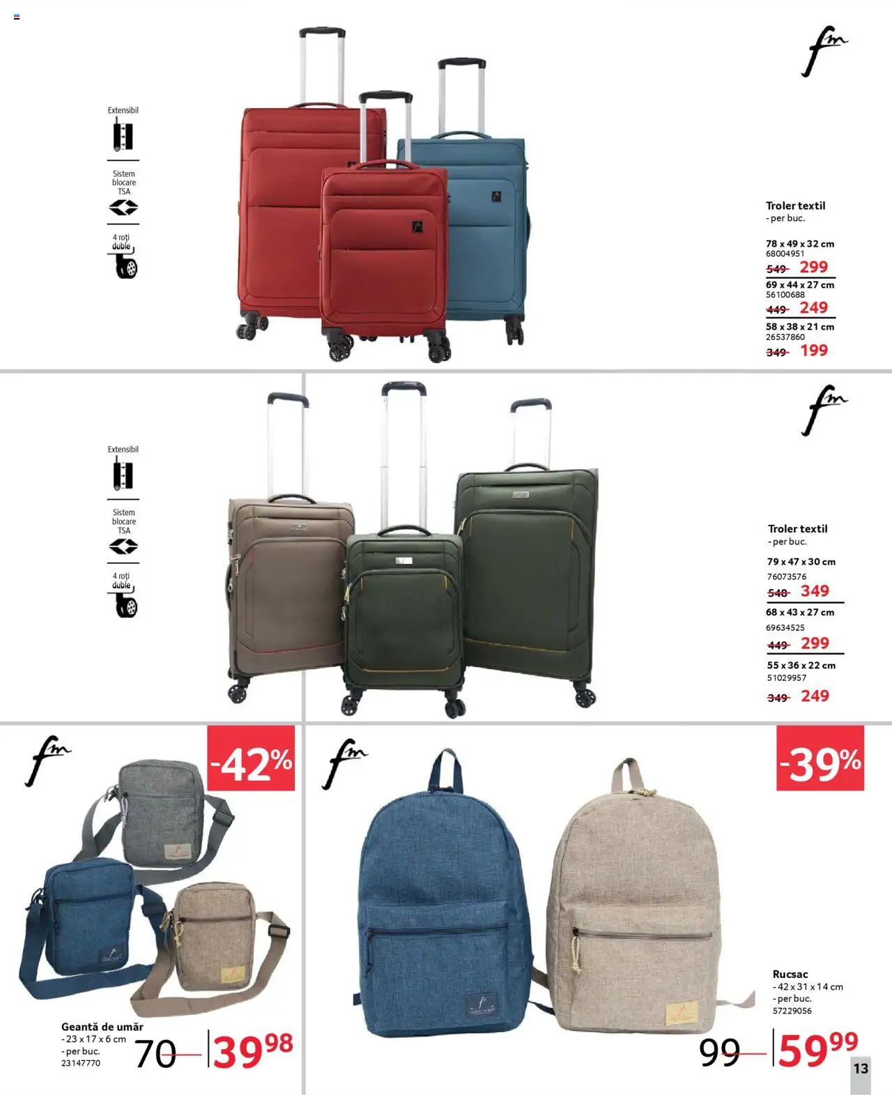 Catalog Selgros 21 Martie - 3 Aprilie 2025 | Pagina 13 | Produse: Geantă, Rucsac
