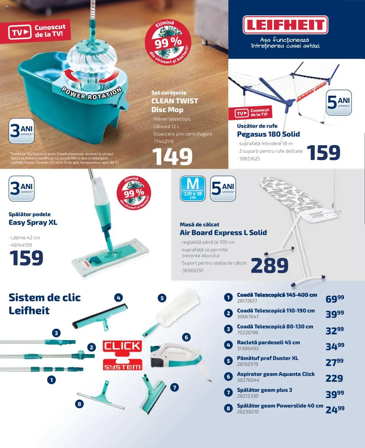 Catalog Selgros 21 Martie - 3 Aprilie 2025 | Pagina 16 | Produse: Uscător, Mop, Mâner, Masă