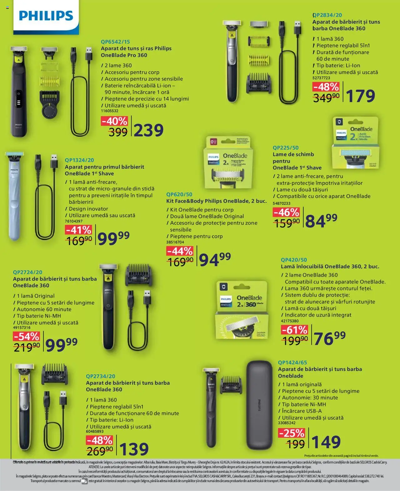 Catalog Selgros 21 Martie - 3 Aprilie 2025 | Pagina 17 | Produse: Enginar, Pieptene, Baterie