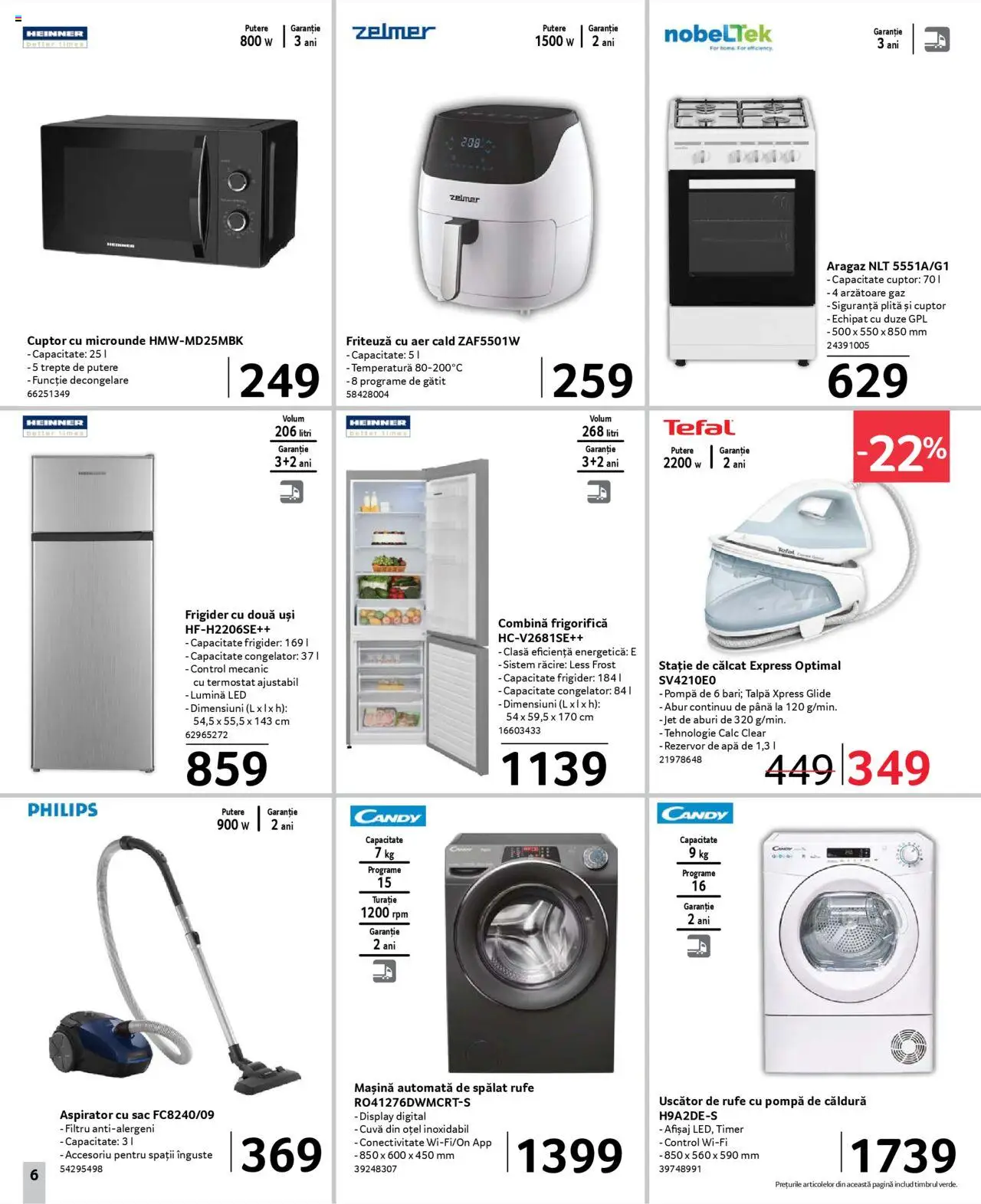 Catalog Selgros 21 Martie - 3 Aprilie 2025 | Pagina 6 | Produse: Tavuk suyu, Ginseng, Congelator, Apă