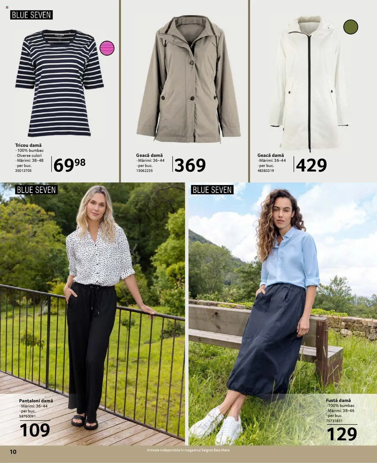 Catalog Selgros 21 Martie - 19 Aprilie 2025 | Pagina 10 | Produse: Tricou, Geacă, Pantaloni