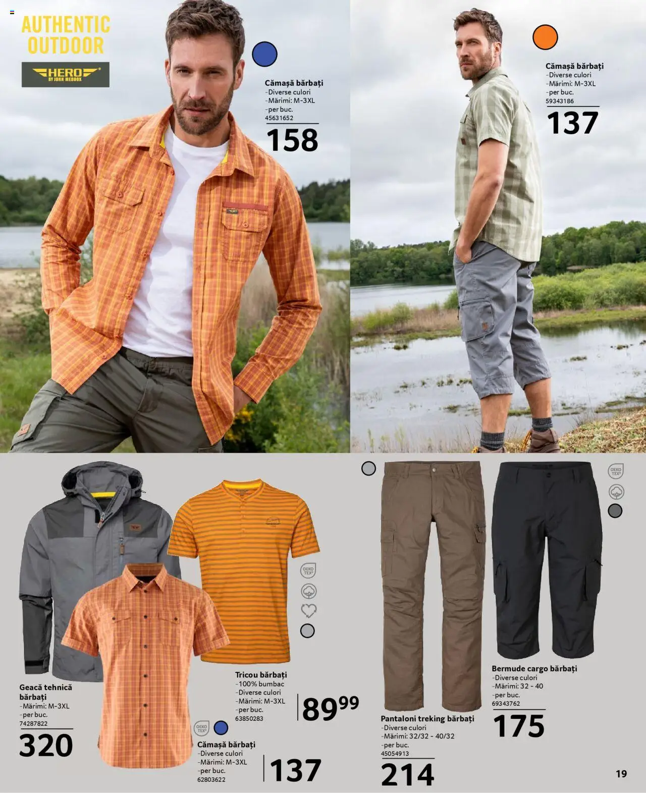 Catalog Selgros 21 Martie - 19 Aprilie 2025 | Pagina 19 | Produse: Tricou, Geacă, Pantaloni