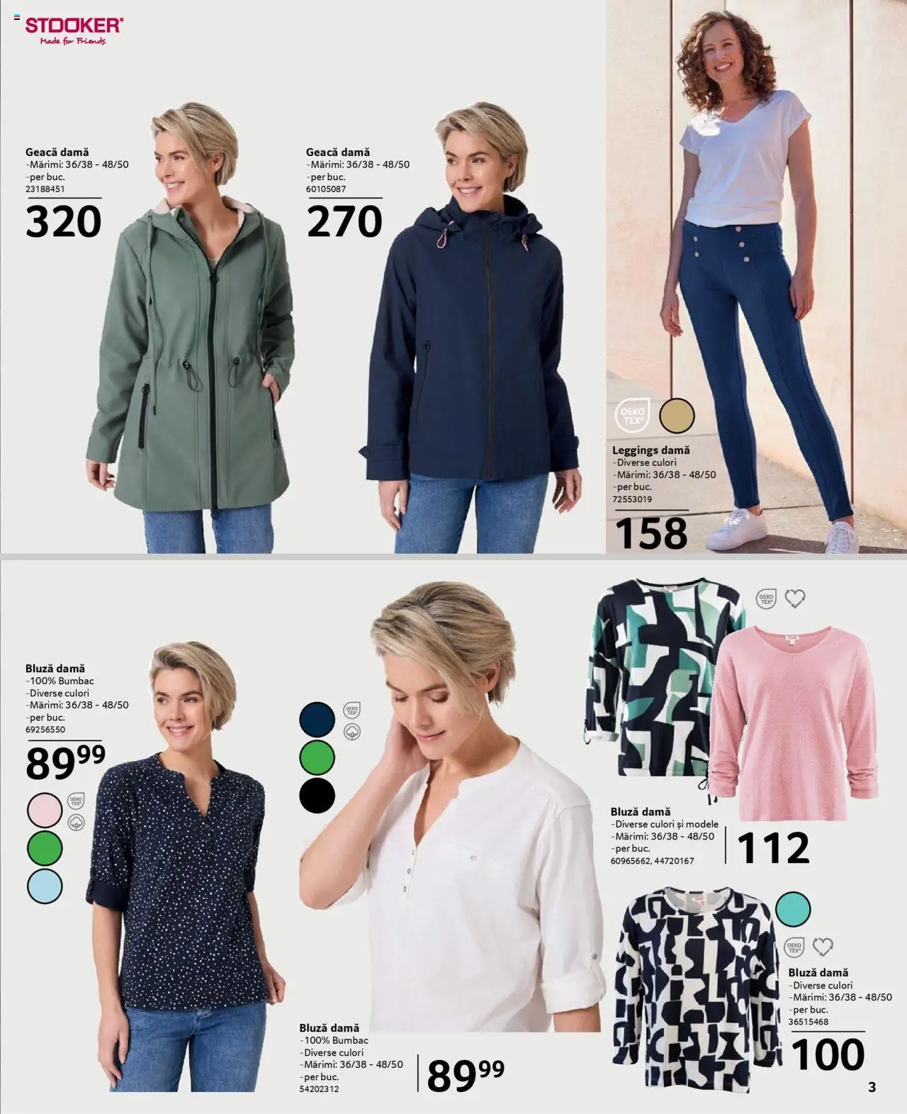 Catalog Selgros 21 Martie - 19 Aprilie 2025 | Pagina 3 | Produse: Bluză, Geacă