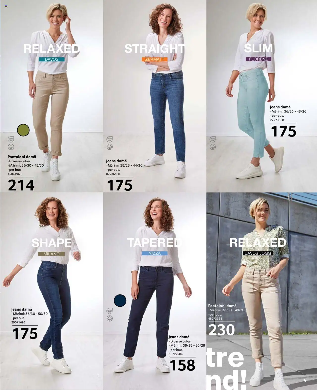 Catalog Selgros 21 Martie - 19 Aprilie 2025 | Pagina 5 | Produse: Pantaloni