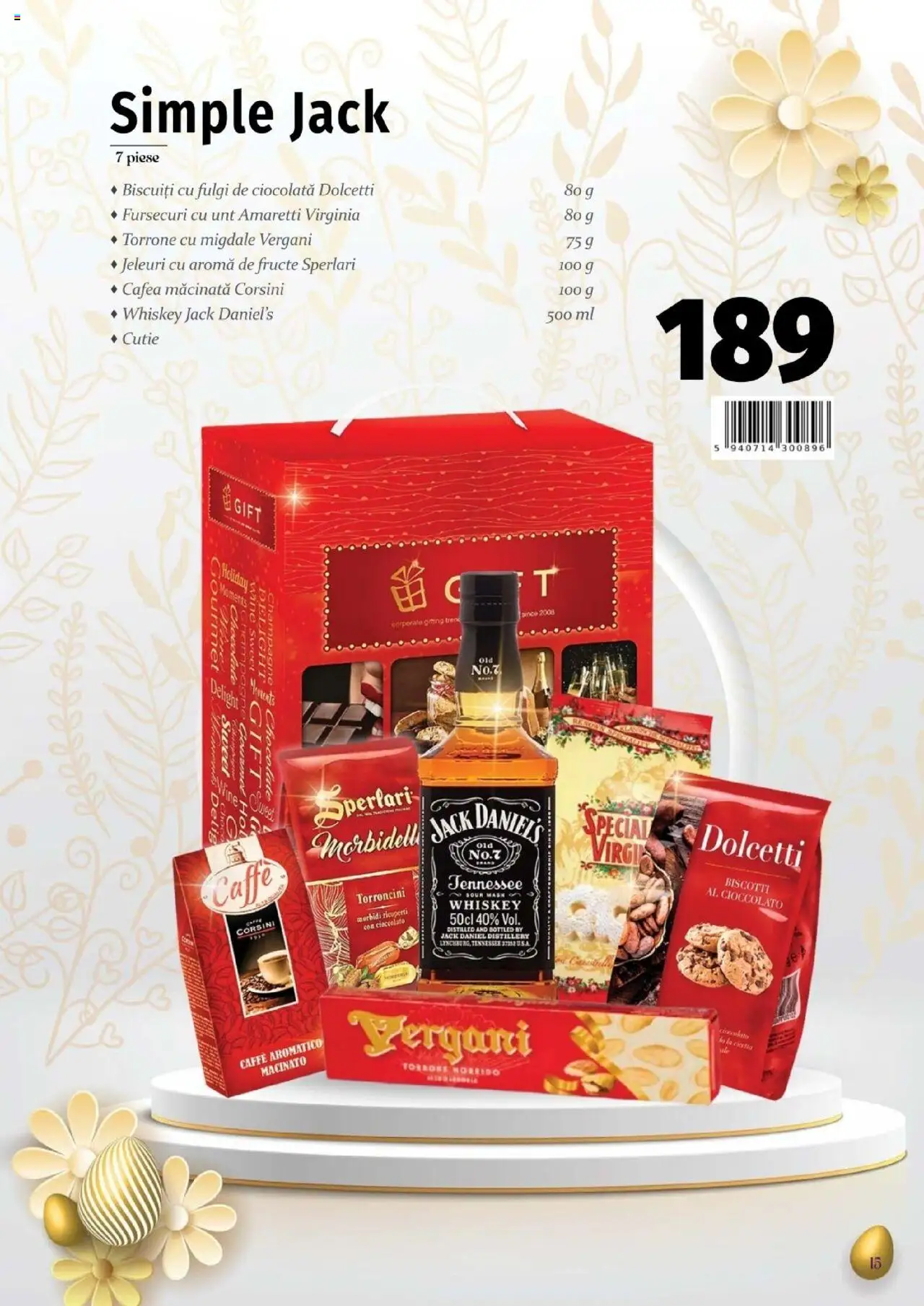 Catalog Selgros 24 Martie - 19 Aprilie 2025 | Pagina 15 | Produse: Ciocolată, Biscuiți, Fulgi, Whiskey