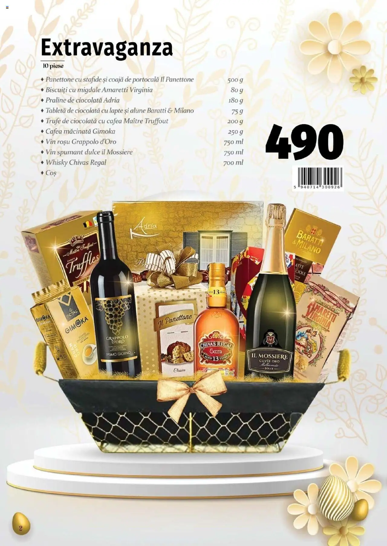 Catalog Selgros 24 Martie - 19 Aprilie 2025 | Pagina 2 | Produse: Coș, Migdale, Praline, Ciocolată