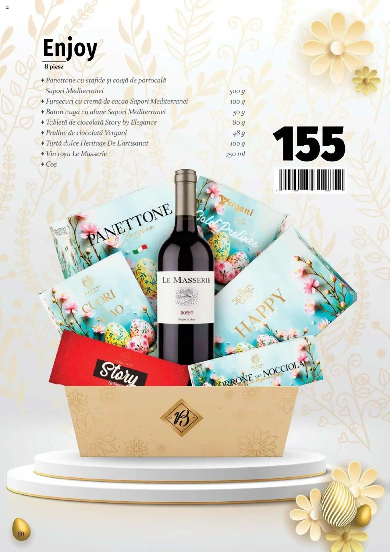 Catalog Selgros 24 Martie - 19 Aprilie 2025 | Pagina 20 | Produse: Tabletă, Coș, Ciocolată, Vin