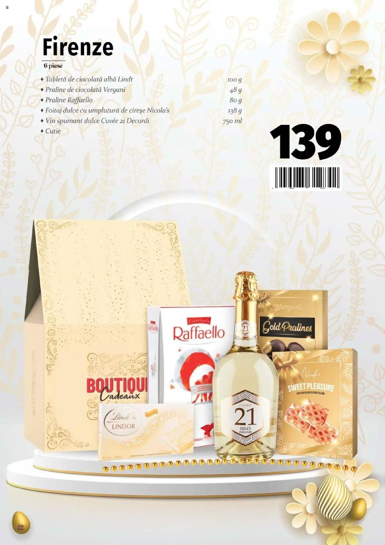 Catalog Selgros 24 Martie - 19 Aprilie 2025 | Pagina 22 | Produse: Tabletă, Cutie, Praline, Cireșe