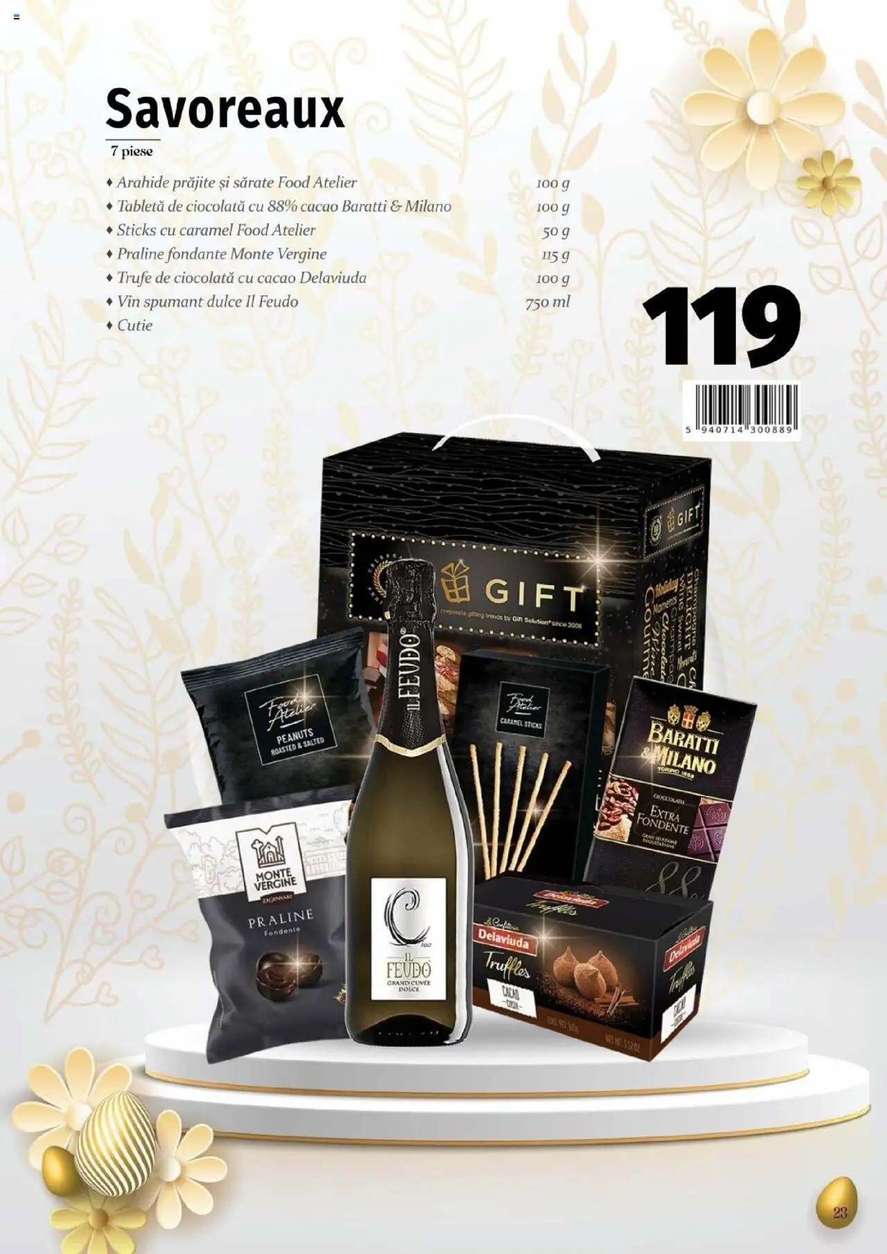 Catalog Selgros 24 Martie - 19 Aprilie 2025 | Pagina 23 | Produse: Arahide, Praline, Ciocolată, Vin