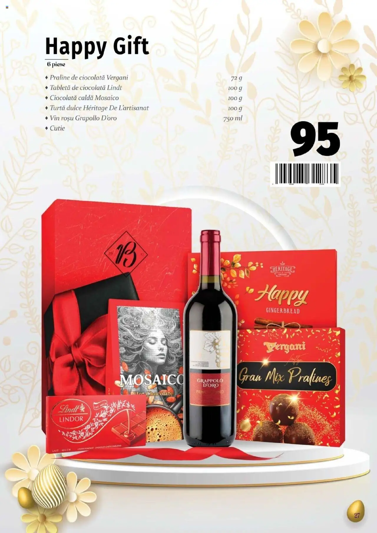 Catalog Selgros 24 Martie - 19 Aprilie 2025 | Pagina 27 | Produse: Tabletă, Cutie, Praline, Vin