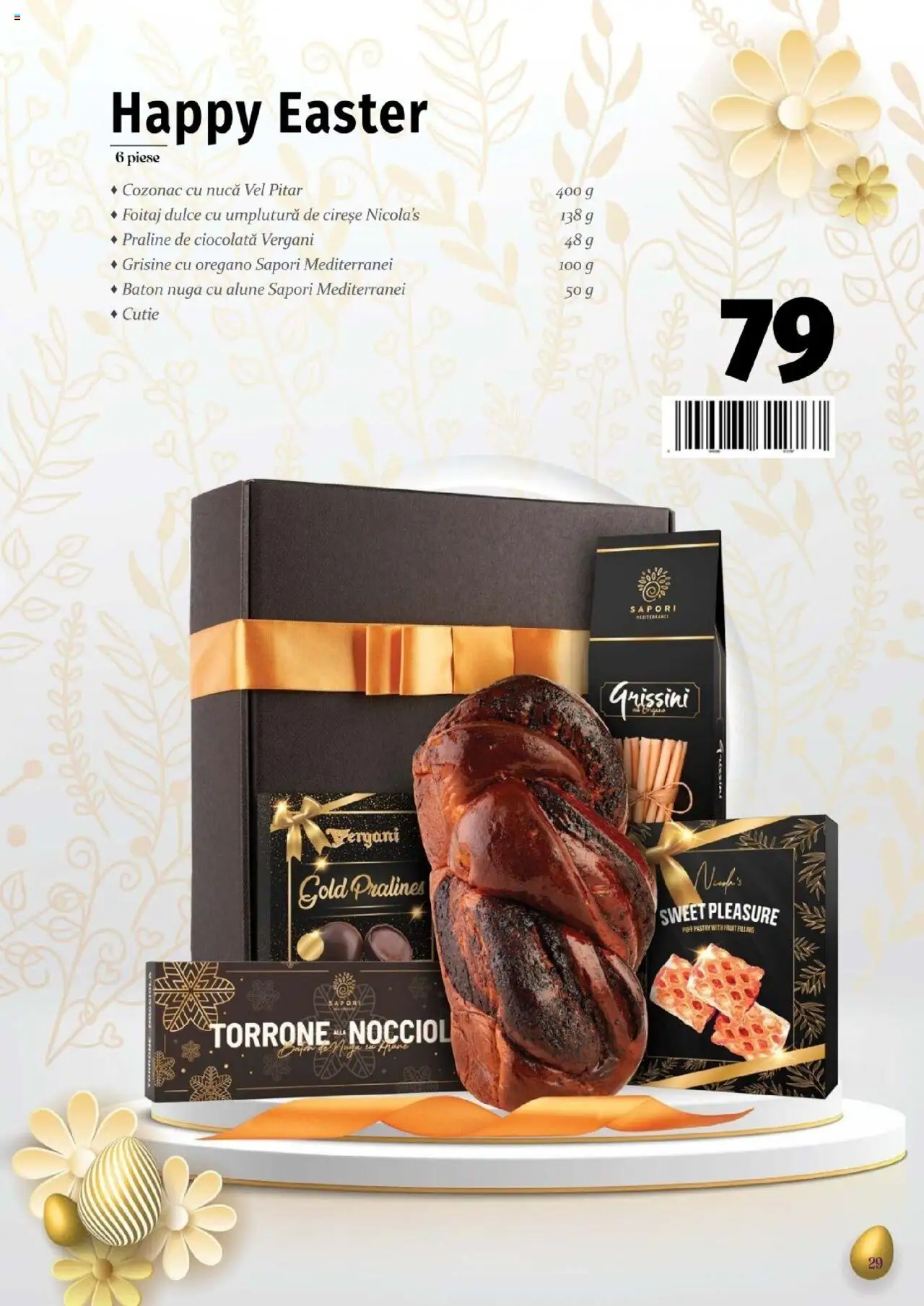 Catalog Selgros 24 Martie - 19 Aprilie 2025 | Pagina 29 | Produse: Cutie, Praline, Ciocolată, Cireșe