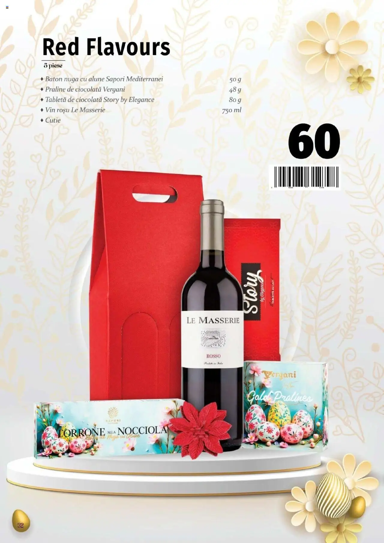 Catalog Selgros 24 Martie - 19 Aprilie 2025 | Pagina 32 | Produse: Alune, Praline, Ciocolată, Vin