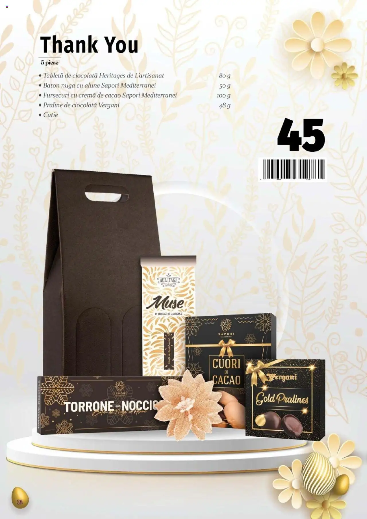 Catalog Selgros 24 Martie - 19 Aprilie 2025 | Pagina 38 | Produse: Alune, Praline, Cremă, Cacao