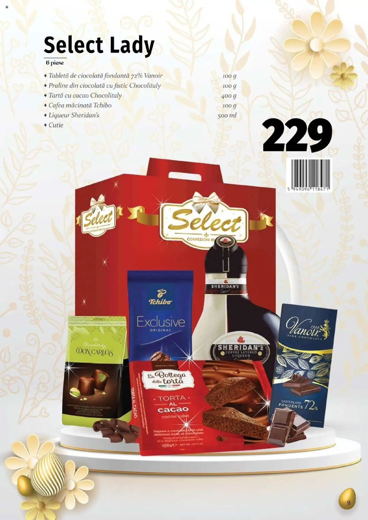 Catalog Selgros 24 Martie - 19 Aprilie 2025 | Pagina 9 | Produse: Tabletă, Cutie, Praline, Fistic