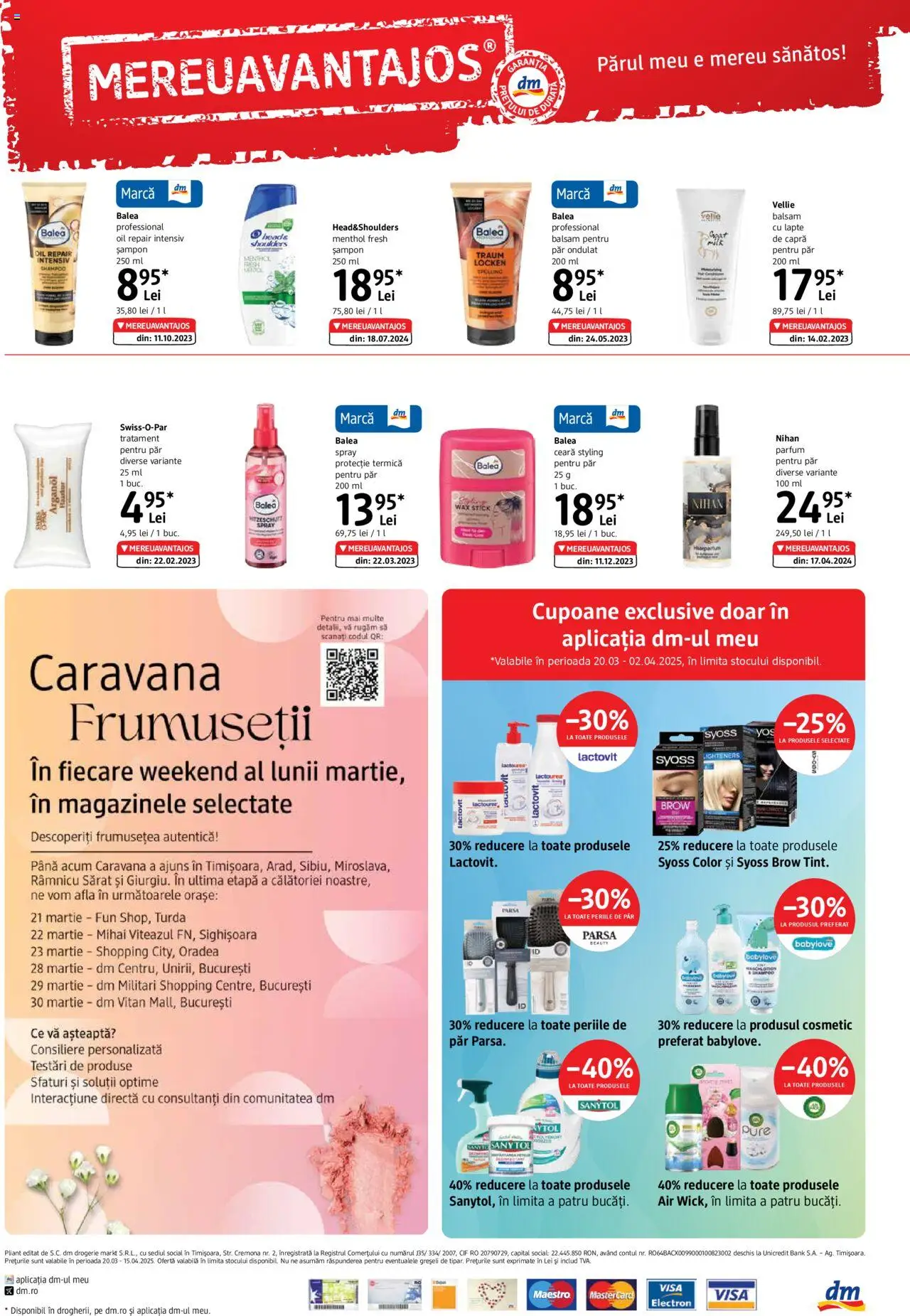 Catalog DM Drogerie Markt 20 Martie - 15 Aprilie 2025 | Pagina 4 | Produse: Parfum, Șampon, Balsam, Lapte
