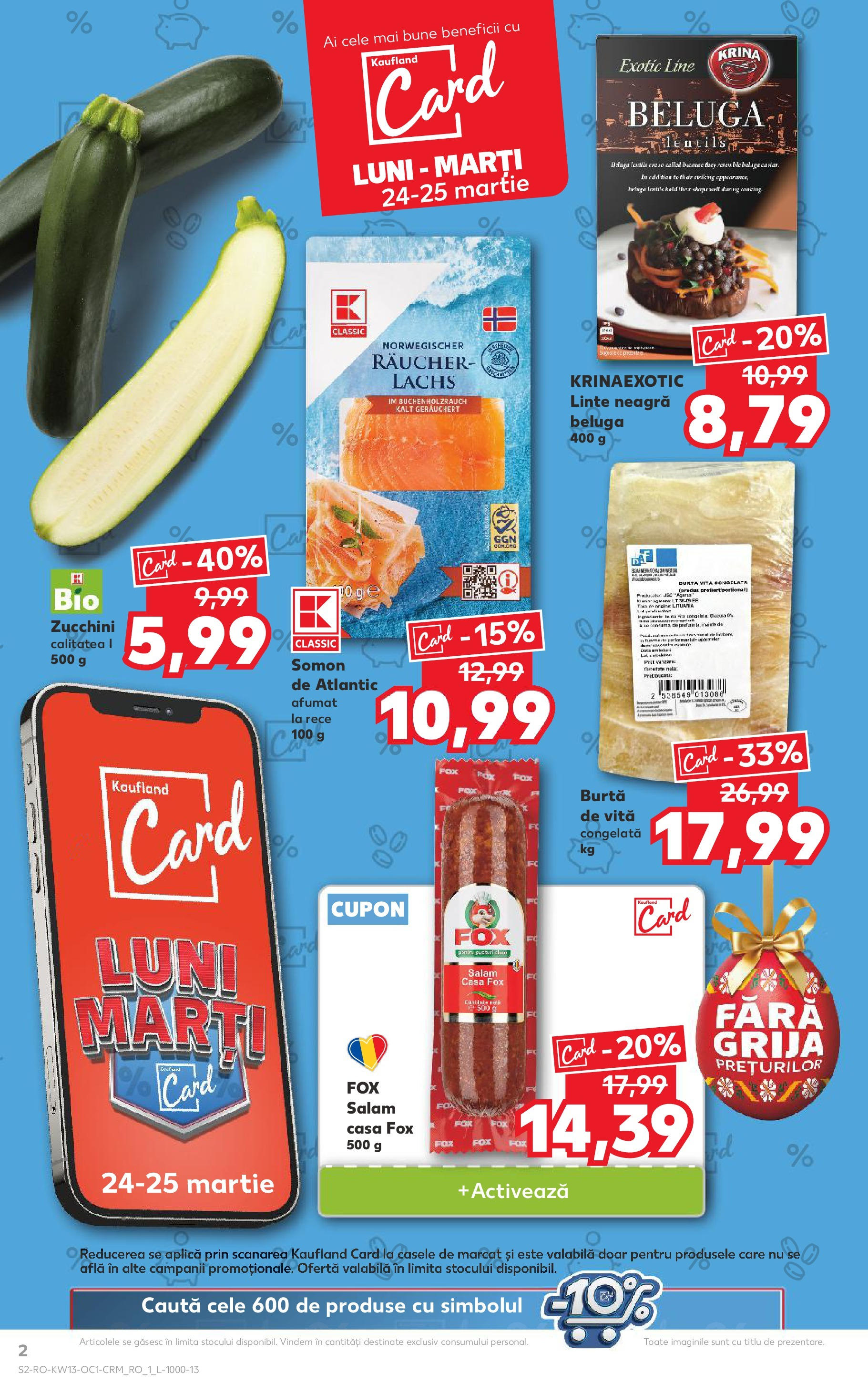 Catalog Kaufland 24 - 25 Martie 2025 | Pagina 2 | Produse: Salam
