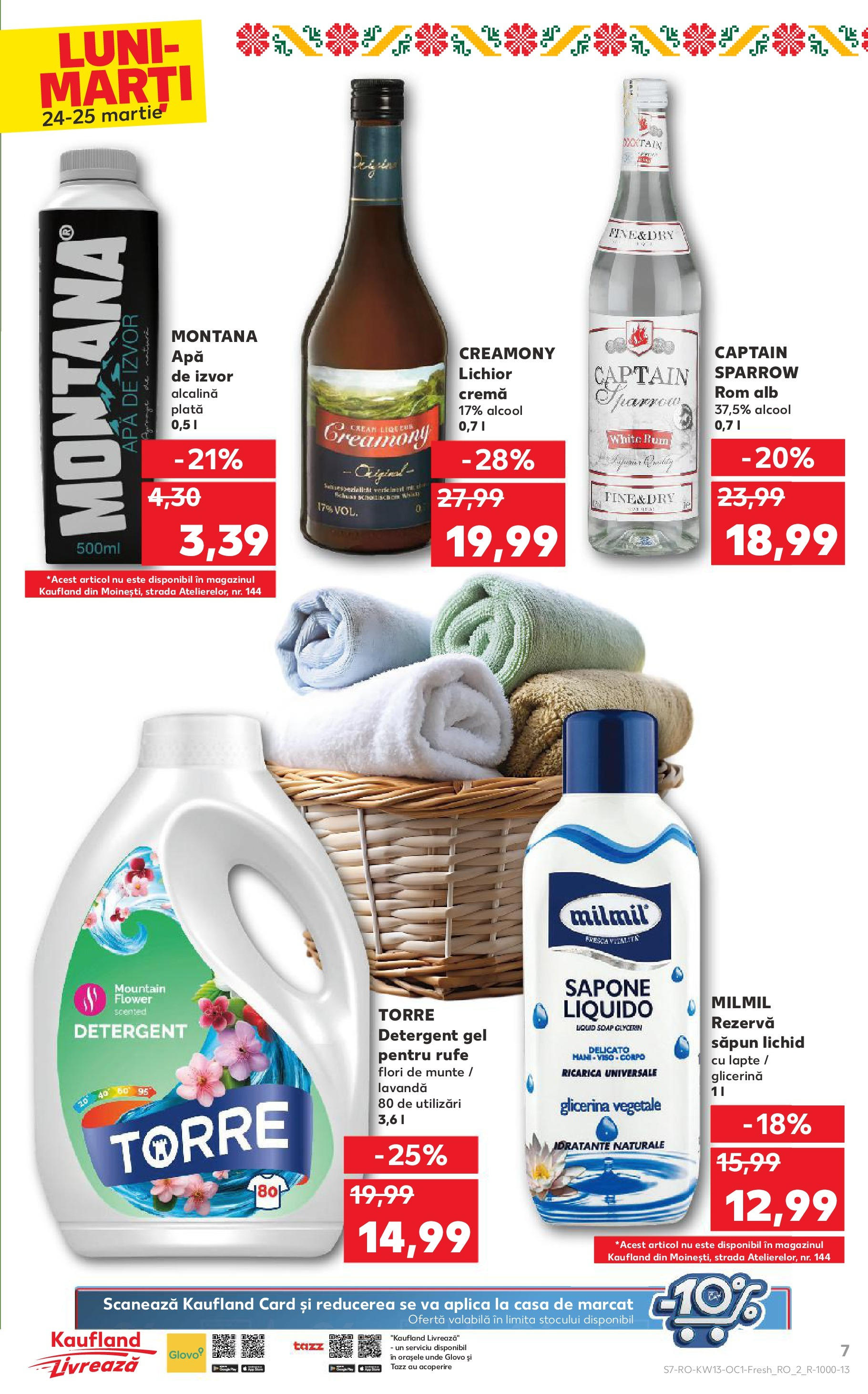 Catalog Kaufland 24 - 25 Martie 2025 | Pagina 7 | Produse: Lichior, Cremă, Săpun, Săpun lichid