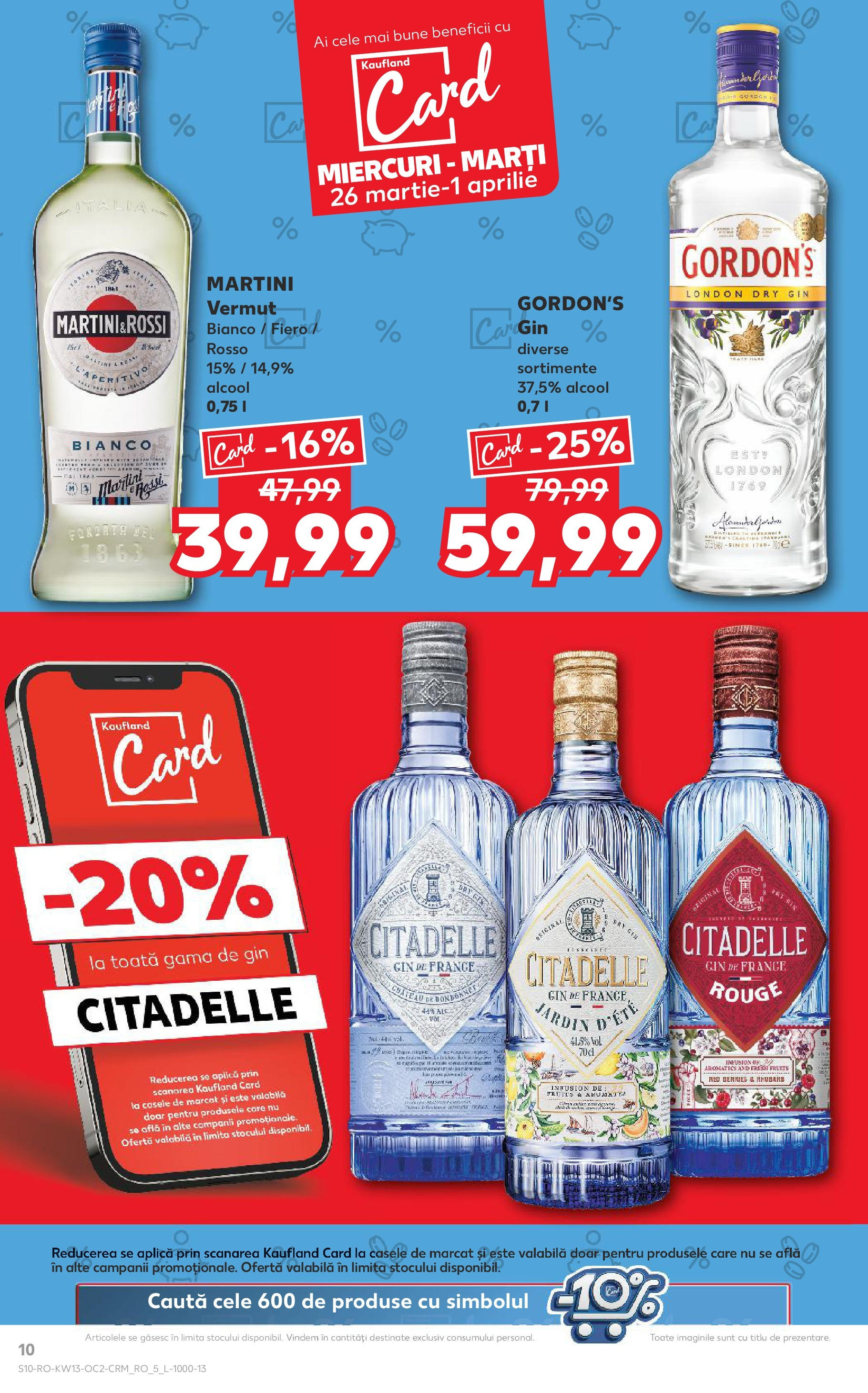 Catalog Kaufland 26 Martie - 1 Aprilie 2025 | Pagina 10 | Produse: Gin
