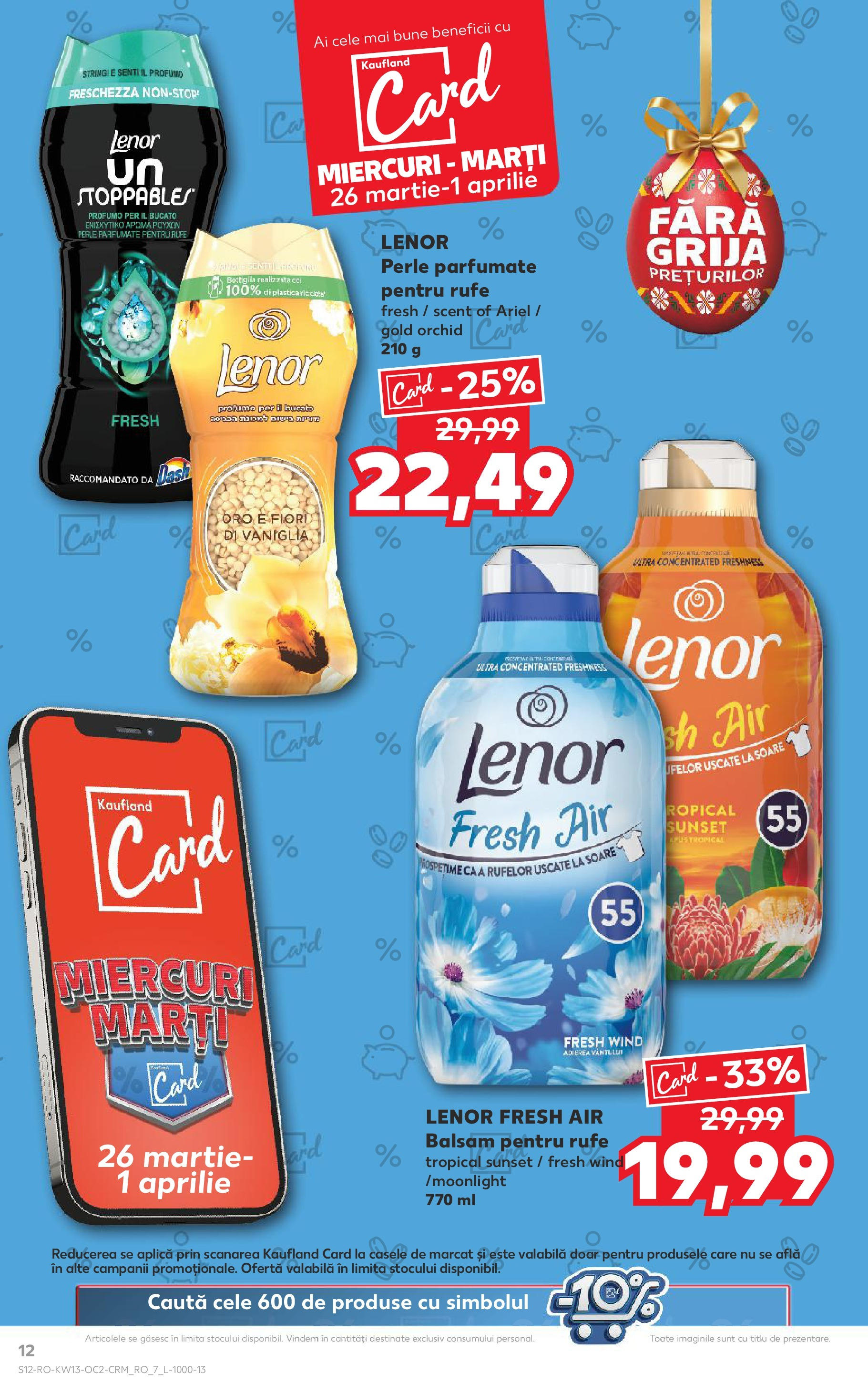 Catalog Kaufland 26 Martie - 1 Aprilie 2025 | Pagina 12 | Produse: Akrilik boya, Balsam, Yorgan