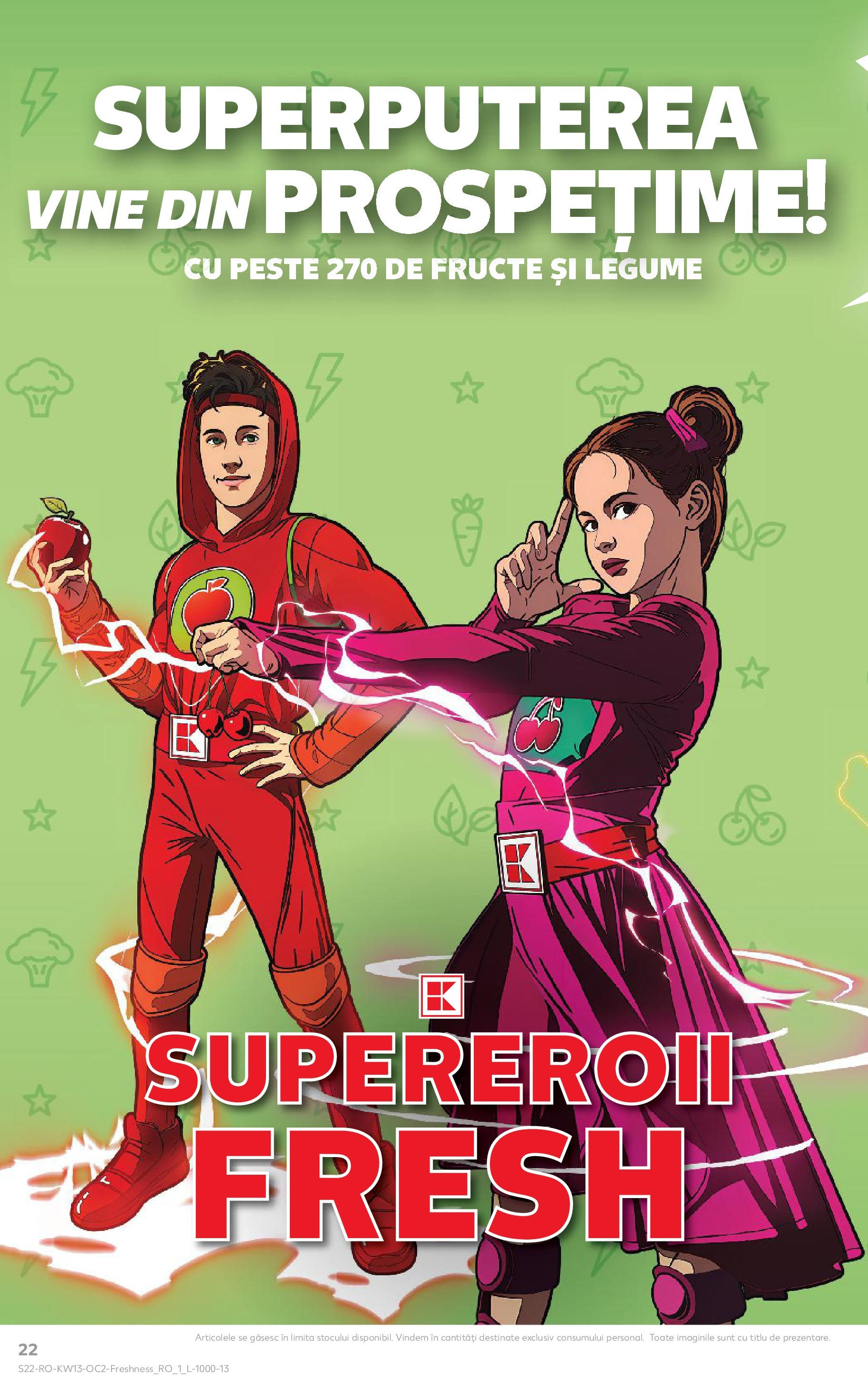 Catalog Kaufland 26 Martie - 1 Aprilie 2025 | Pagina 22 | Produse: Pește, Legume, Fructe
