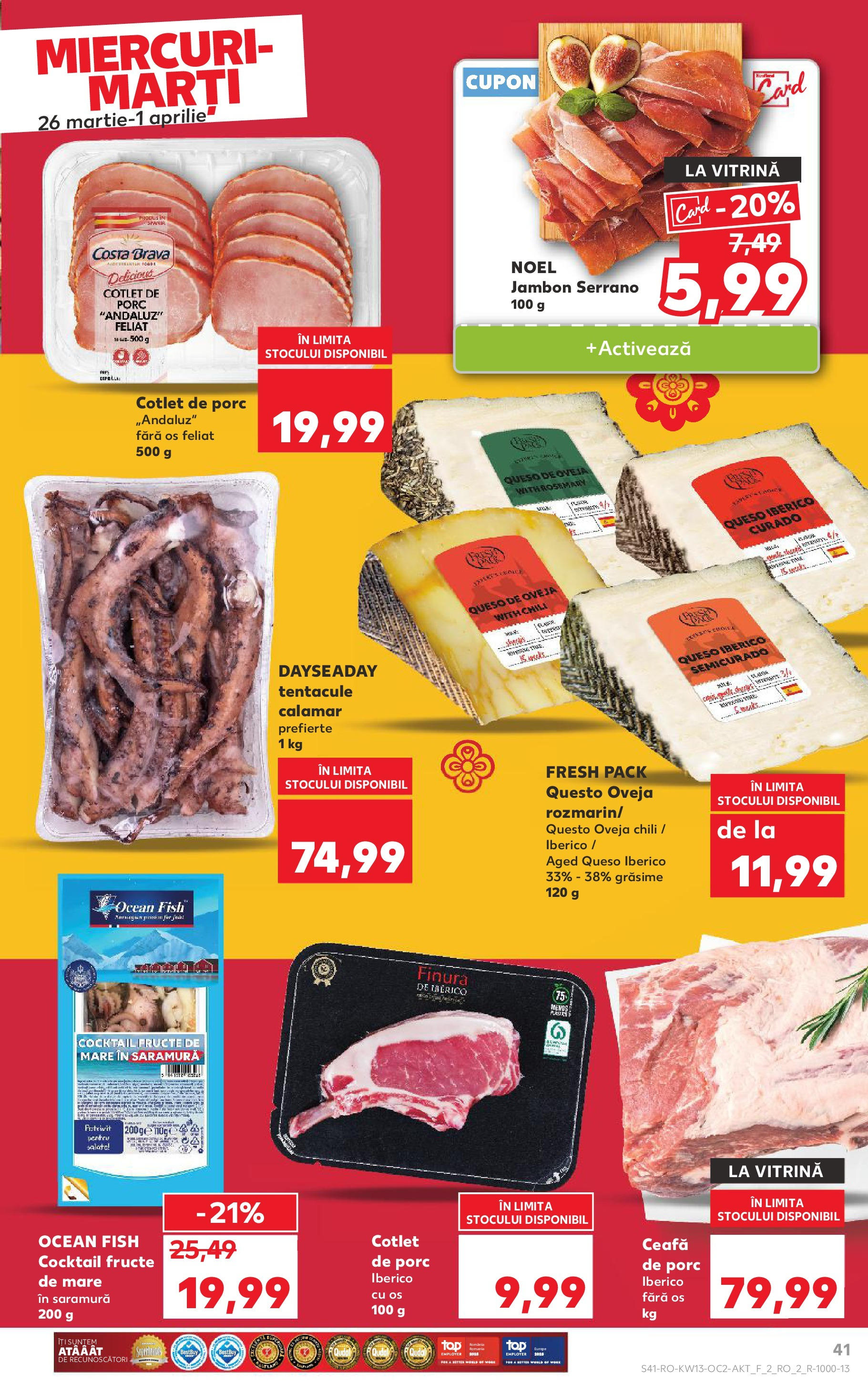 Catalog Kaufland 26 Martie - 1 Aprilie 2025 | Pagina 41 | Produse: Keçeli kalem, Vitrină, Cocktail, Fructe