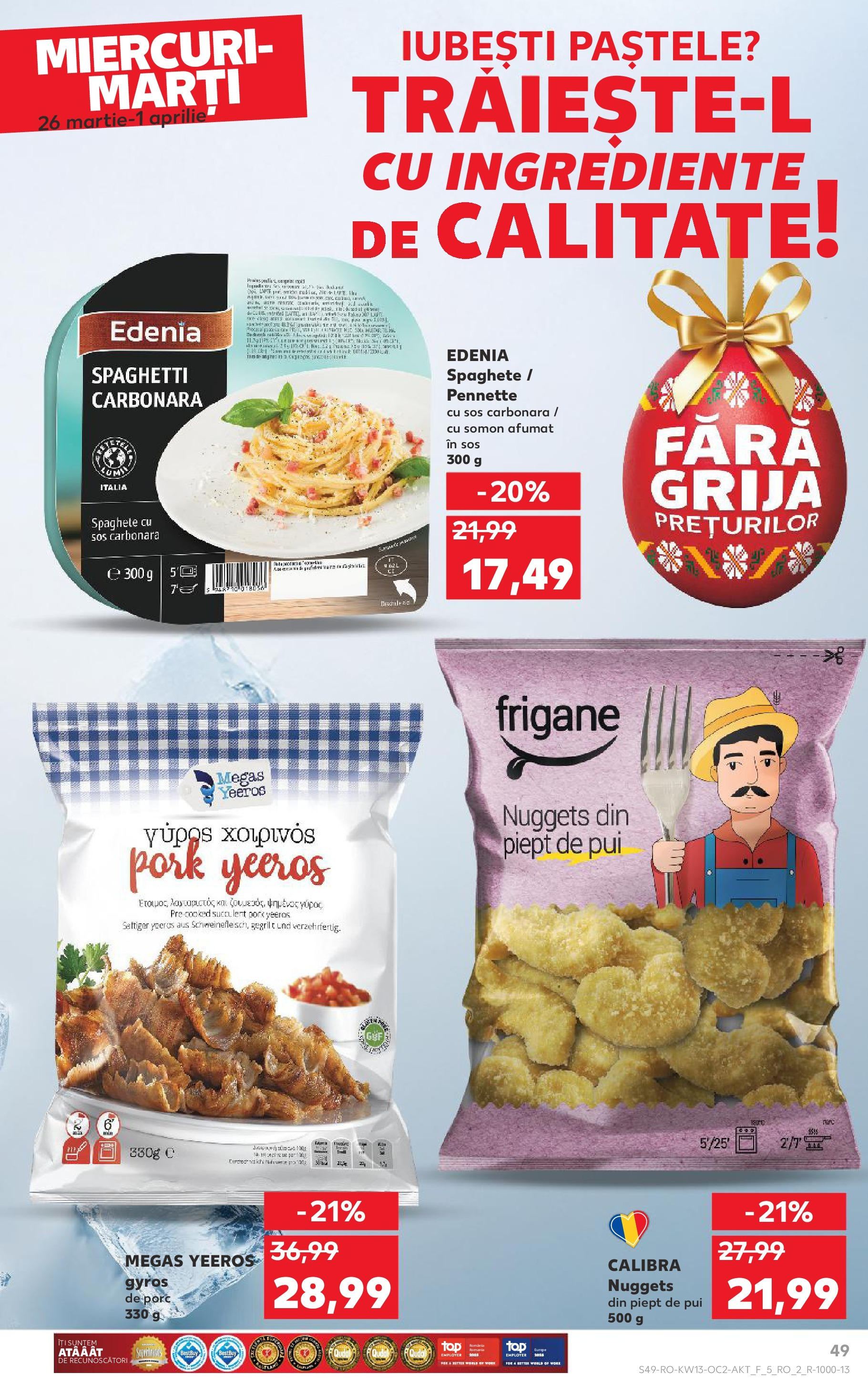 Catalog Kaufland 26 Martie - 1 Aprilie 2025 | Pagina 49 | Produse: Sos