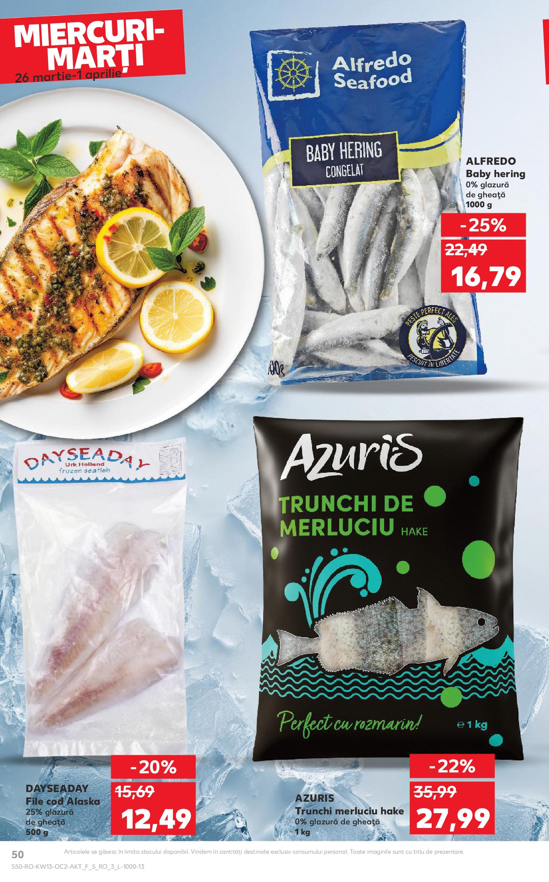 Catalog Kaufland 26 Martie - 1 Aprilie 2025 | Pagina 50 | Produse: Pește