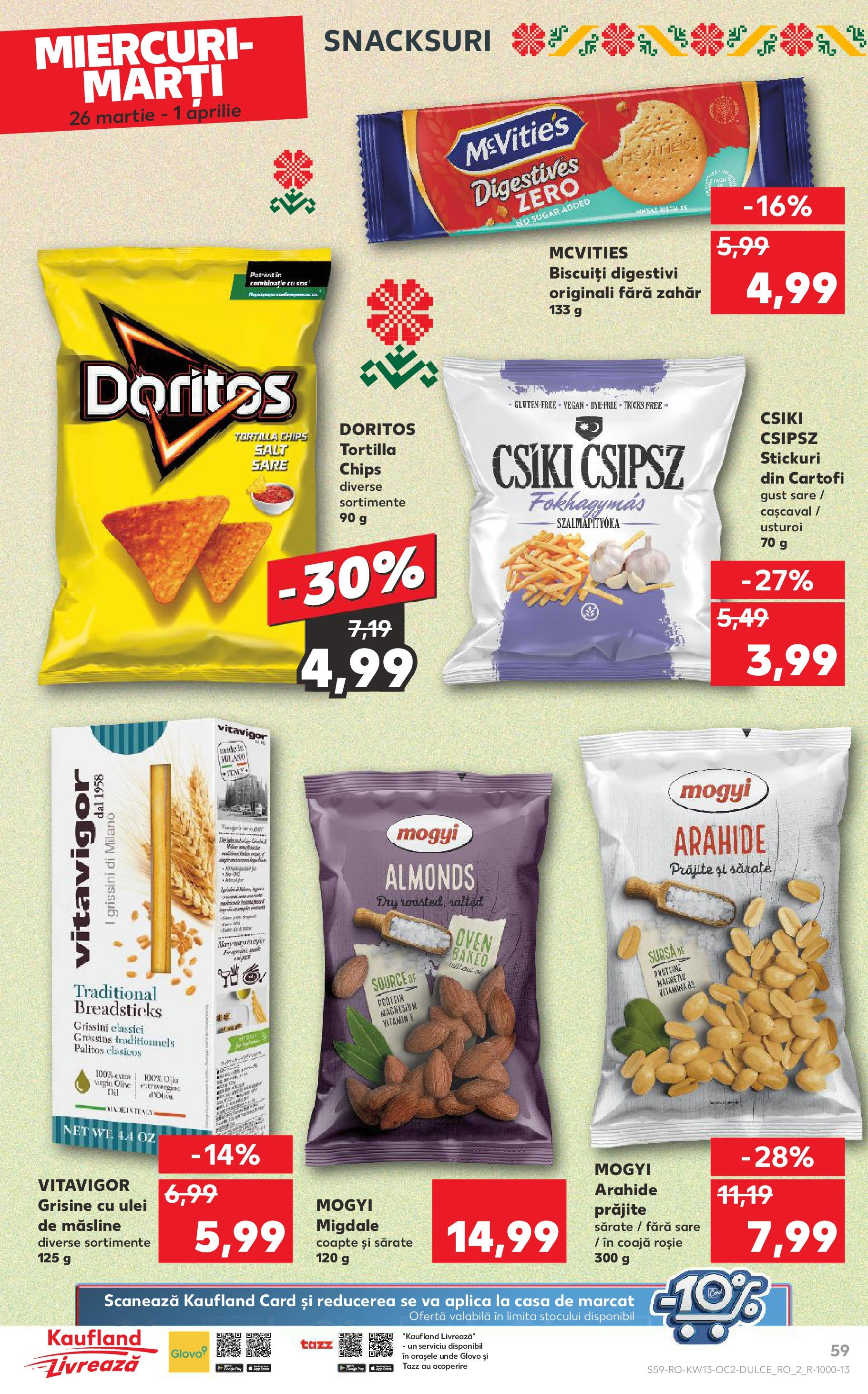 Catalog Kaufland 26 Martie - 1 Aprilie 2025 | Pagina 59 | Produse: Masaüstü kılıfı, Măsline, Arahide, Zahăr