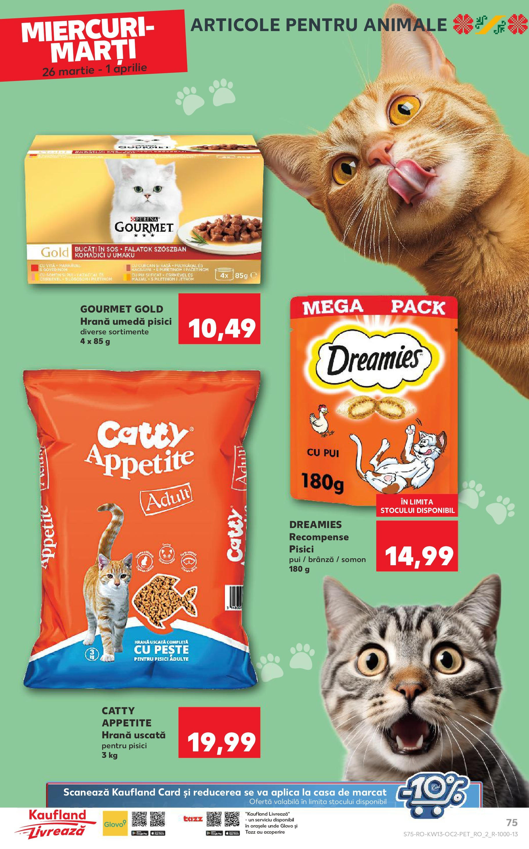Catalog Kaufland 26 Martie - 1 Aprilie 2025 | Pagina 75 | Produse: Rață, Brânză, Pește, Sos
