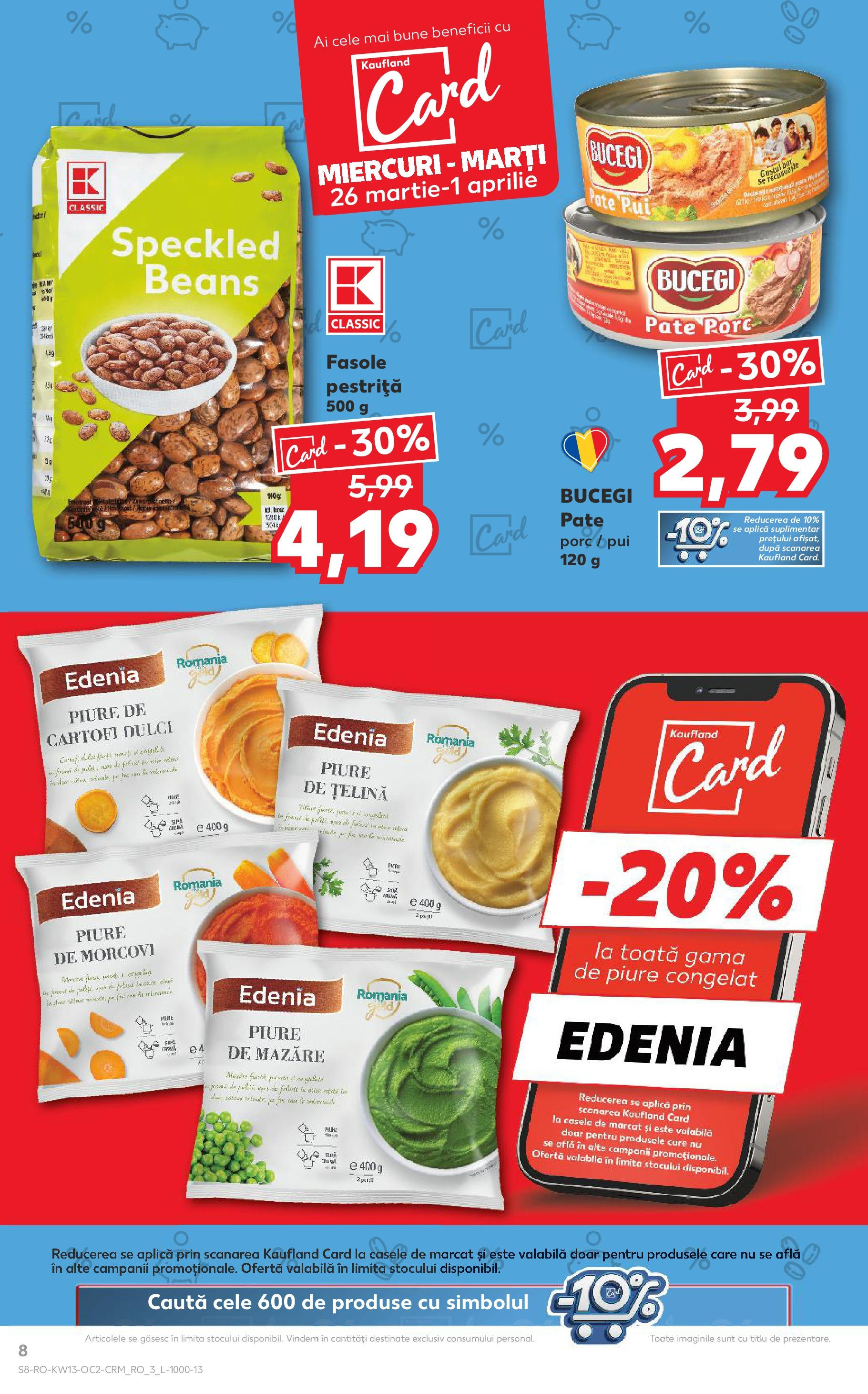 Catalog Kaufland 26 Martie - 1 Aprilie 2025 | Pagina 8 | Produse: Pate, Țelină, Morcovi, Cartofi