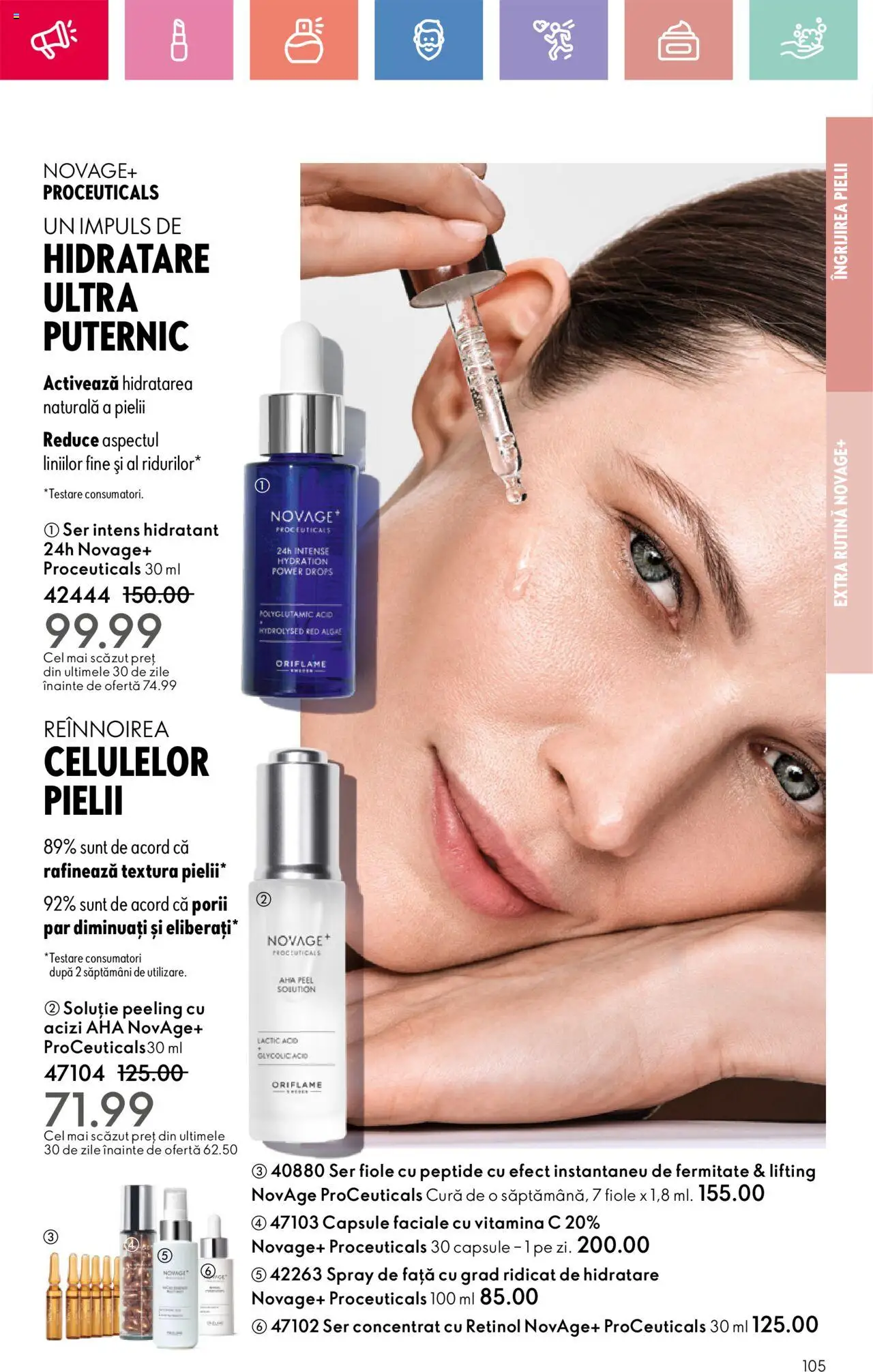 Catalog Oriflame 13 Aprilie - 3 Mai 2025 | Pagina 105 | Produse: Peeling