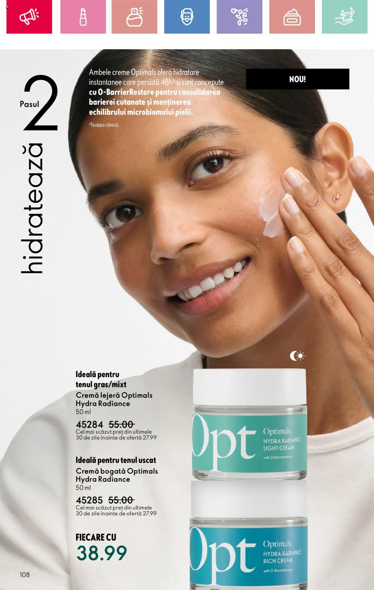 Catalog Oriflame 13 Aprilie - 3 Mai 2025 | Pagina 108 | Produse: Cremă