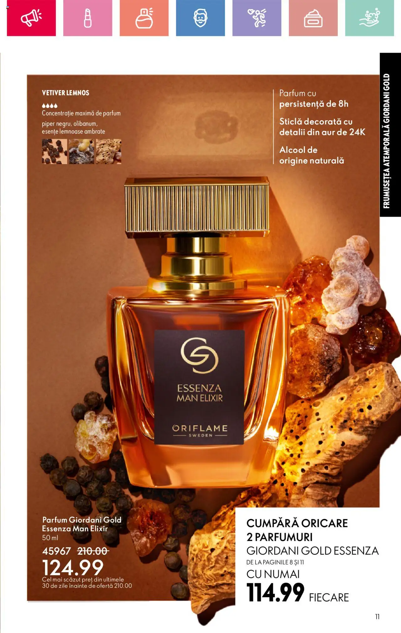 Catalog Oriflame 13 Aprilie - 3 Mai 2025 | Pagina 11 | Produse: Elixir, Parfum, Piper