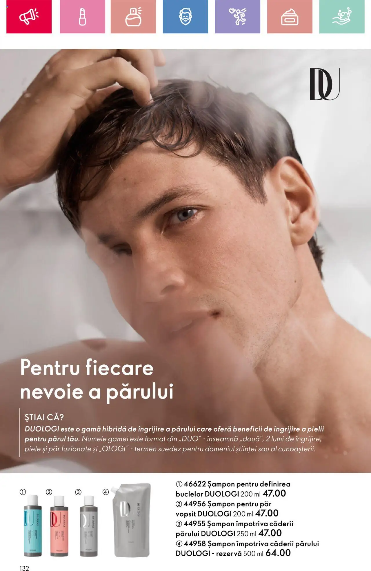Catalog Oriflame 13 Aprilie - 3 Mai 2025 | Pagina 132 | Produse: Șampon