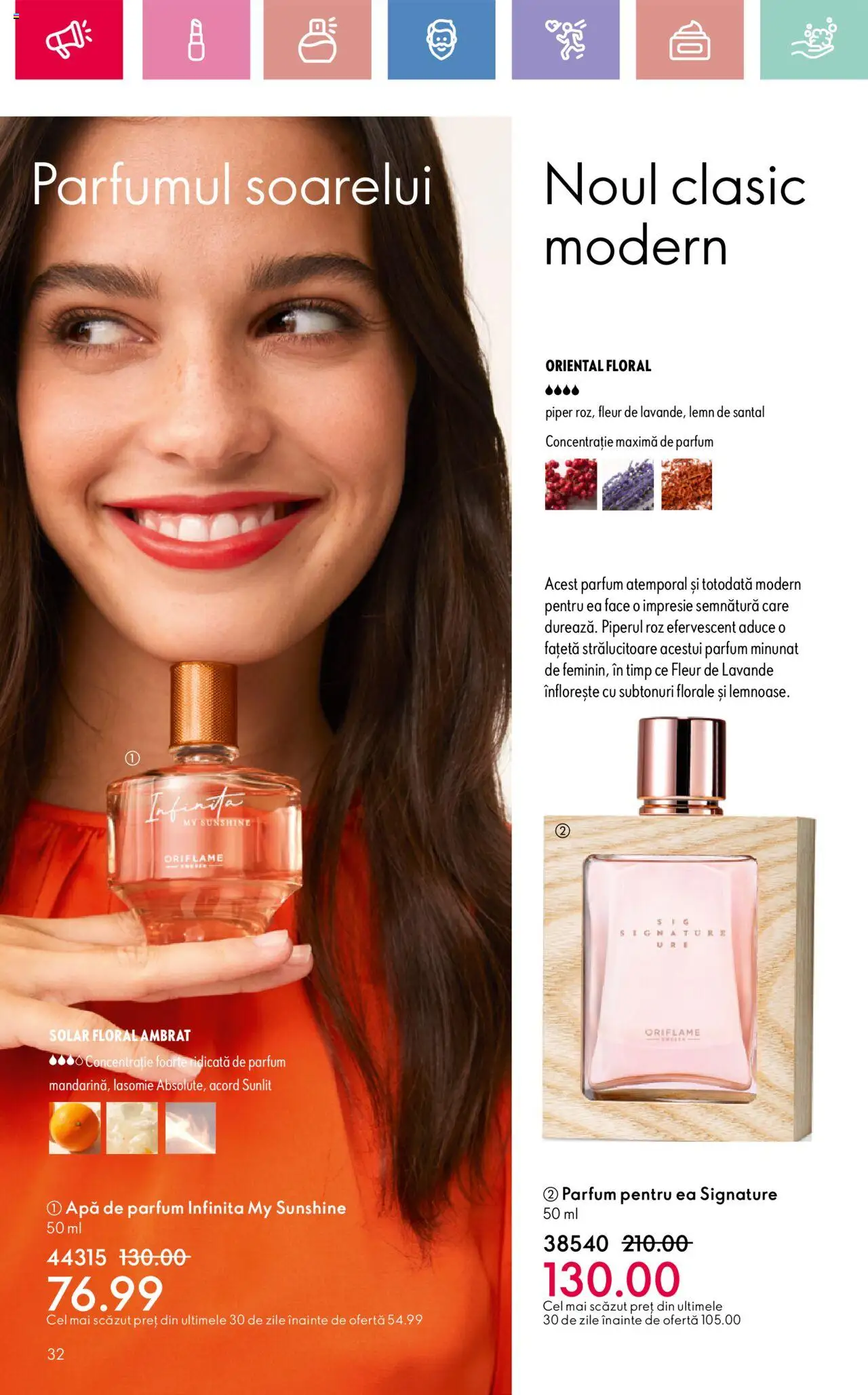 Catalog Oriflame 13 Aprilie - 3 Mai 2025 | Pagina 32 | Produse: Apă de parfum, Parfum, Apă, Piper