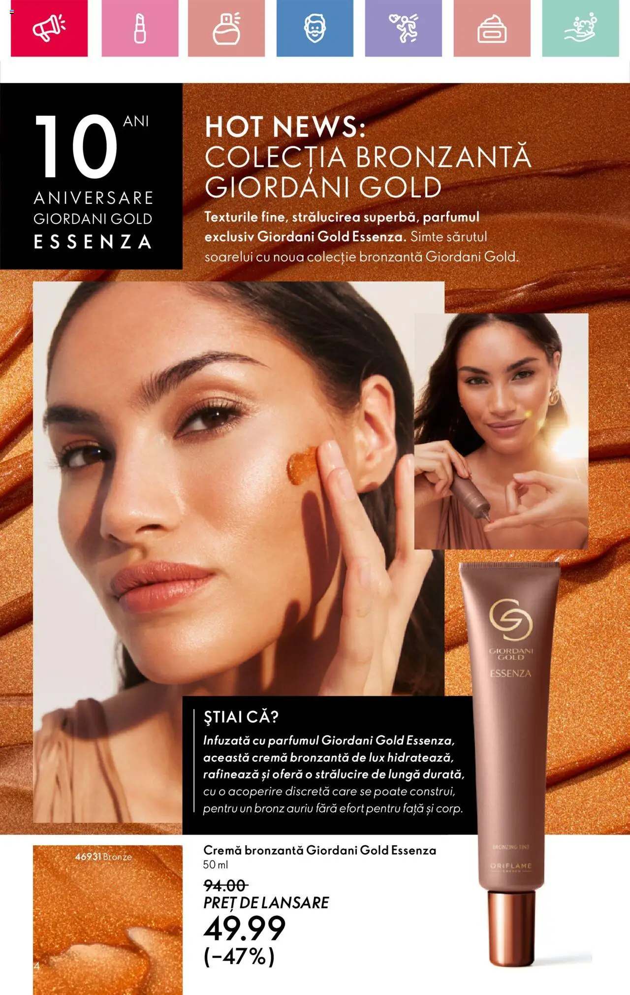 Catalog Oriflame 13 Aprilie - 3 Mai 2025 | Pagina 4 | Produse: Cremă