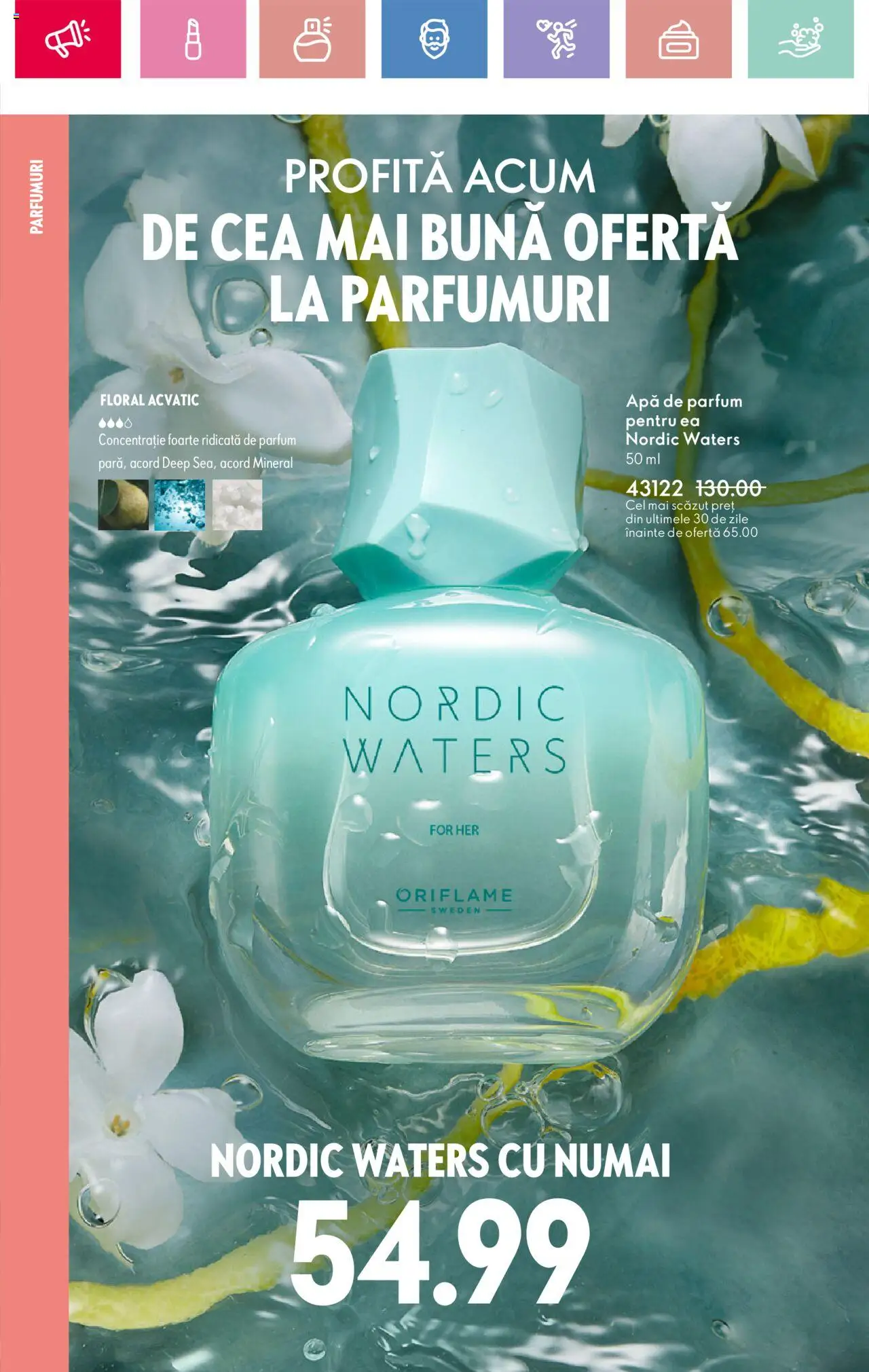 Catalog Oriflame 13 Aprilie - 3 Mai 2025 | Pagina 40 | Produse: Apă de parfum, Parfum, Apă