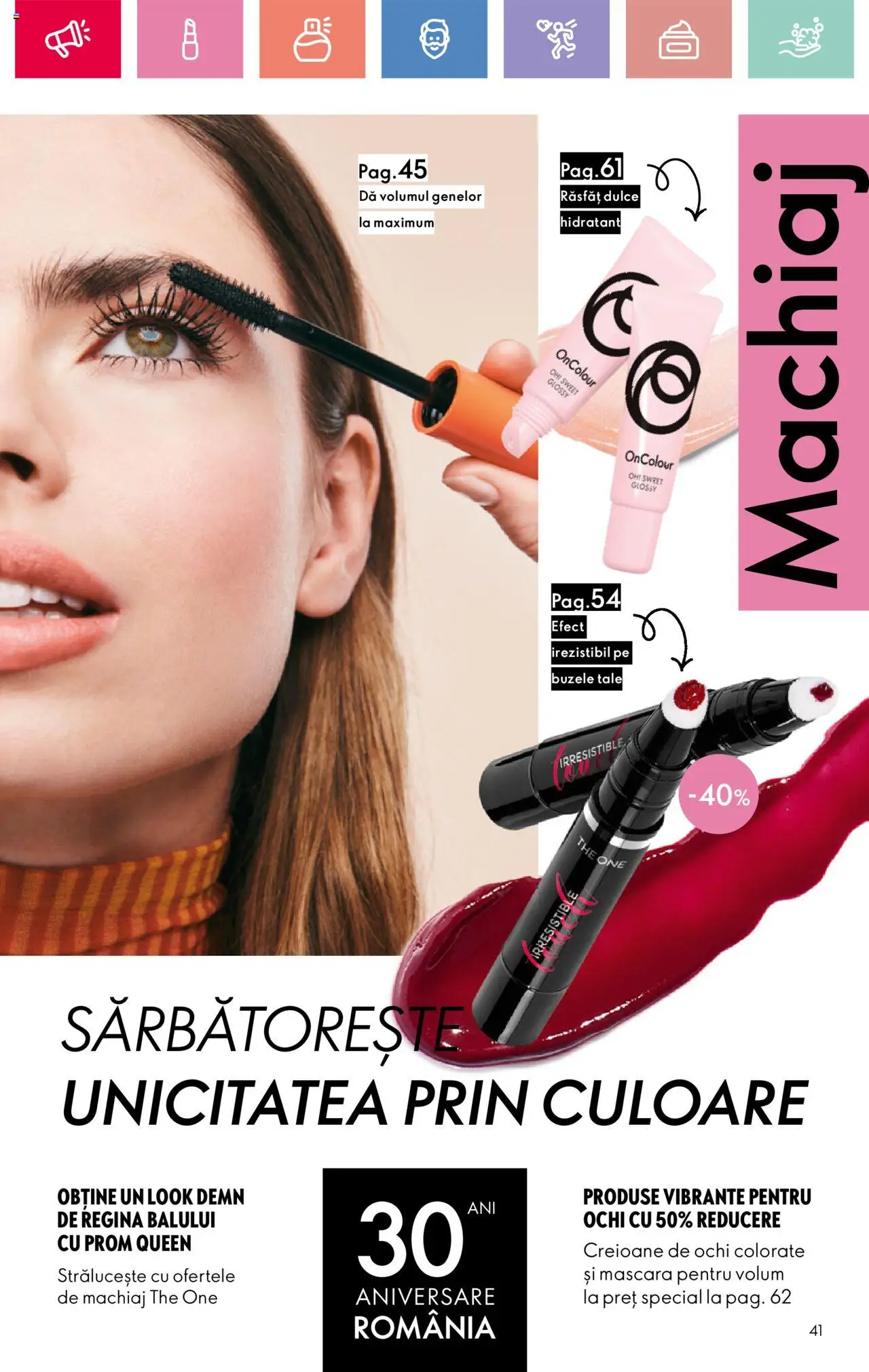 Catalog Oriflame 13 Aprilie - 3 Mai 2025 | Pagina 41 | Produse: Machiaj, Mascara